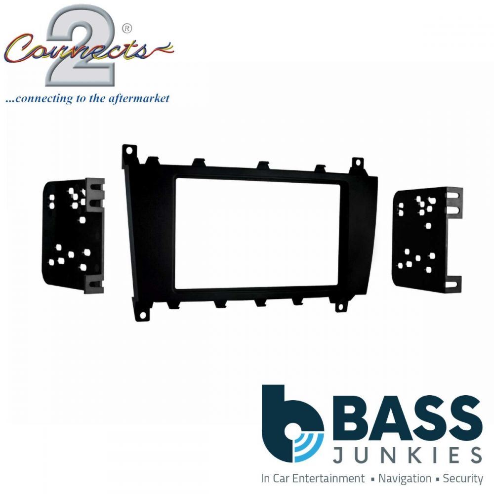 Connects2 CT23MB18 Mercedes C-Class 2004 - 2007 Car Stereo Double Din Fascia Panel
