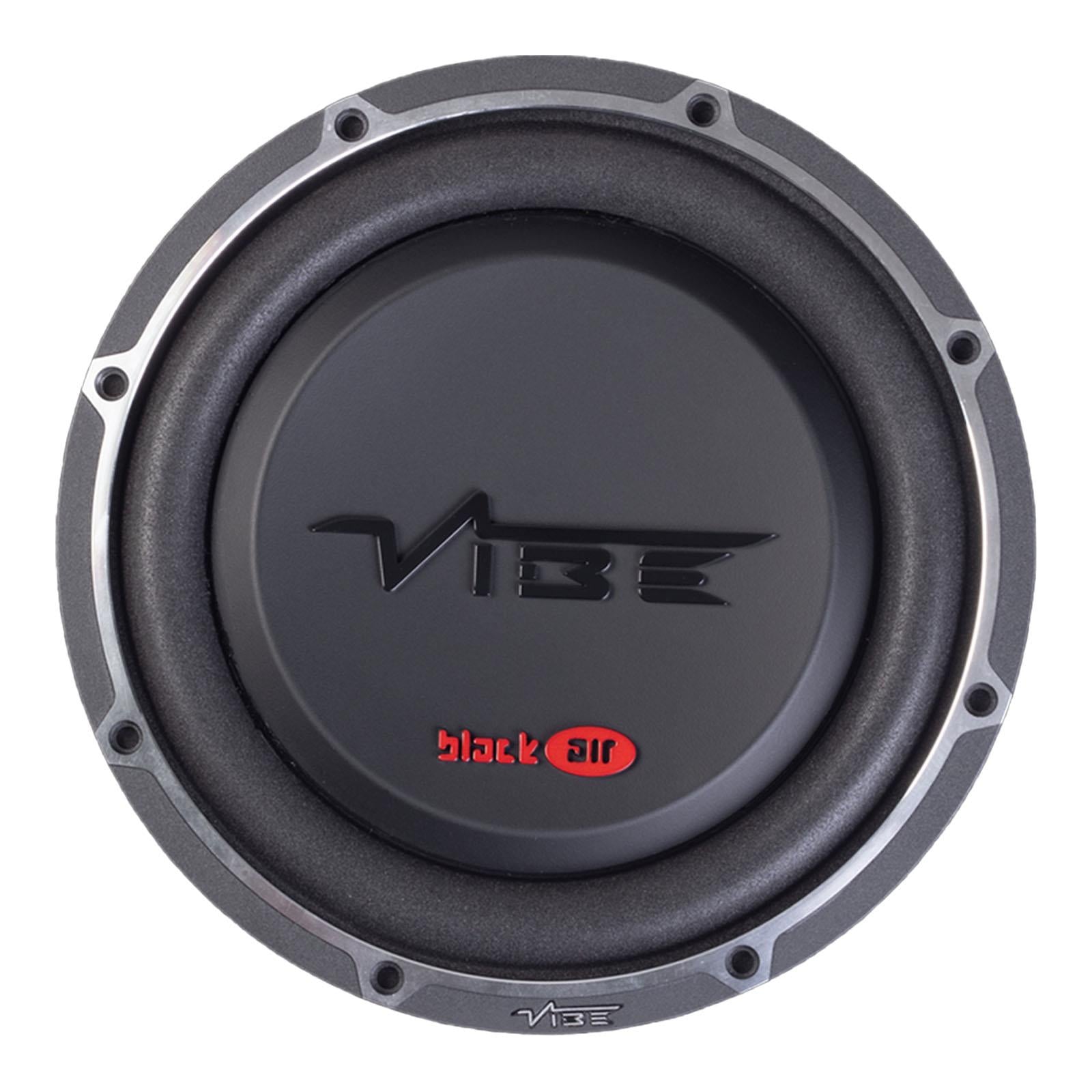 Vibe BLACKAIR8D2S-V3 - 8" 600 Watts Dual 2 Ohm Shallow Car Van Sub Subwoofer