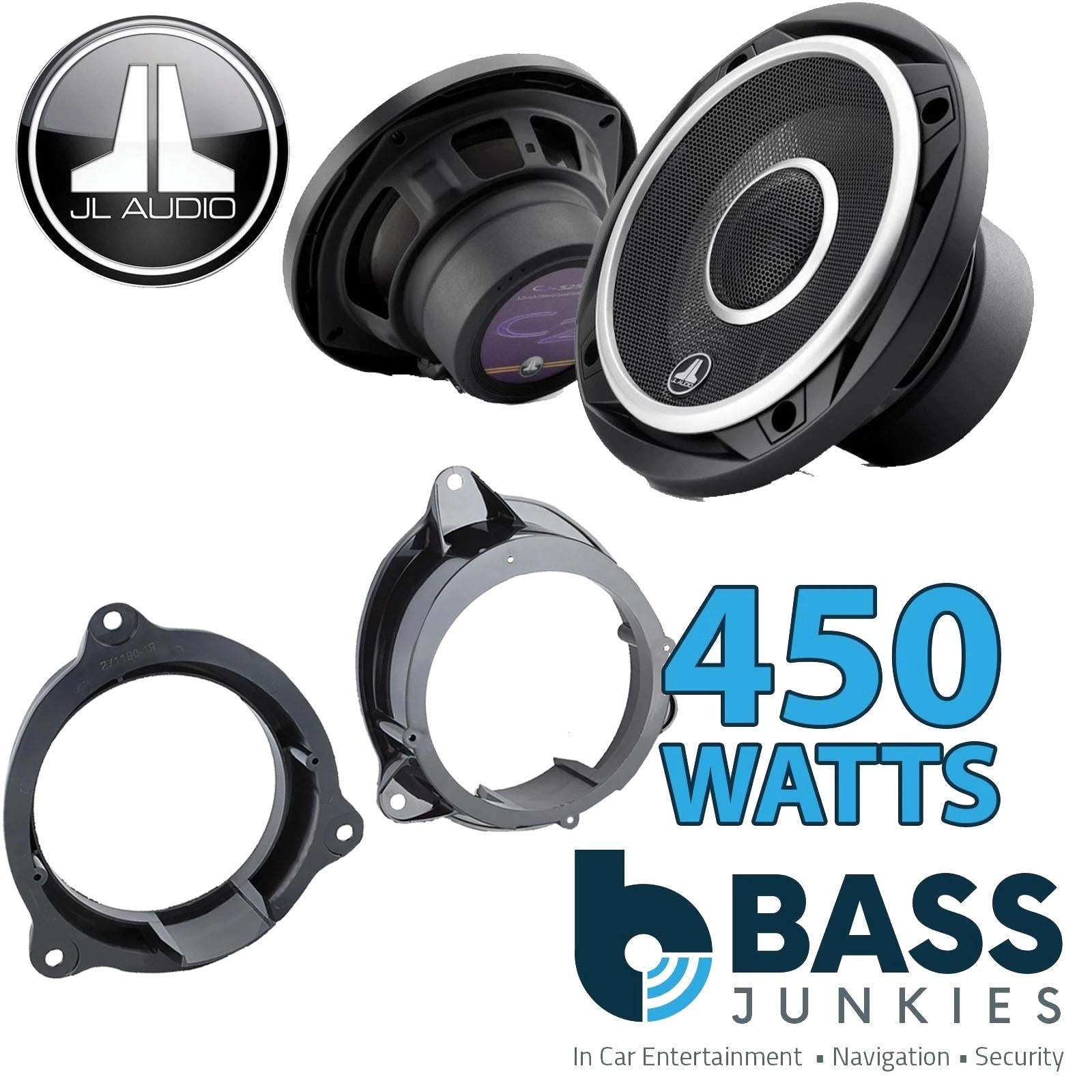 JL audio JLC2-525X Speakers with Brackets fits 5.25" Speakers to Mercedes Citan 12-21