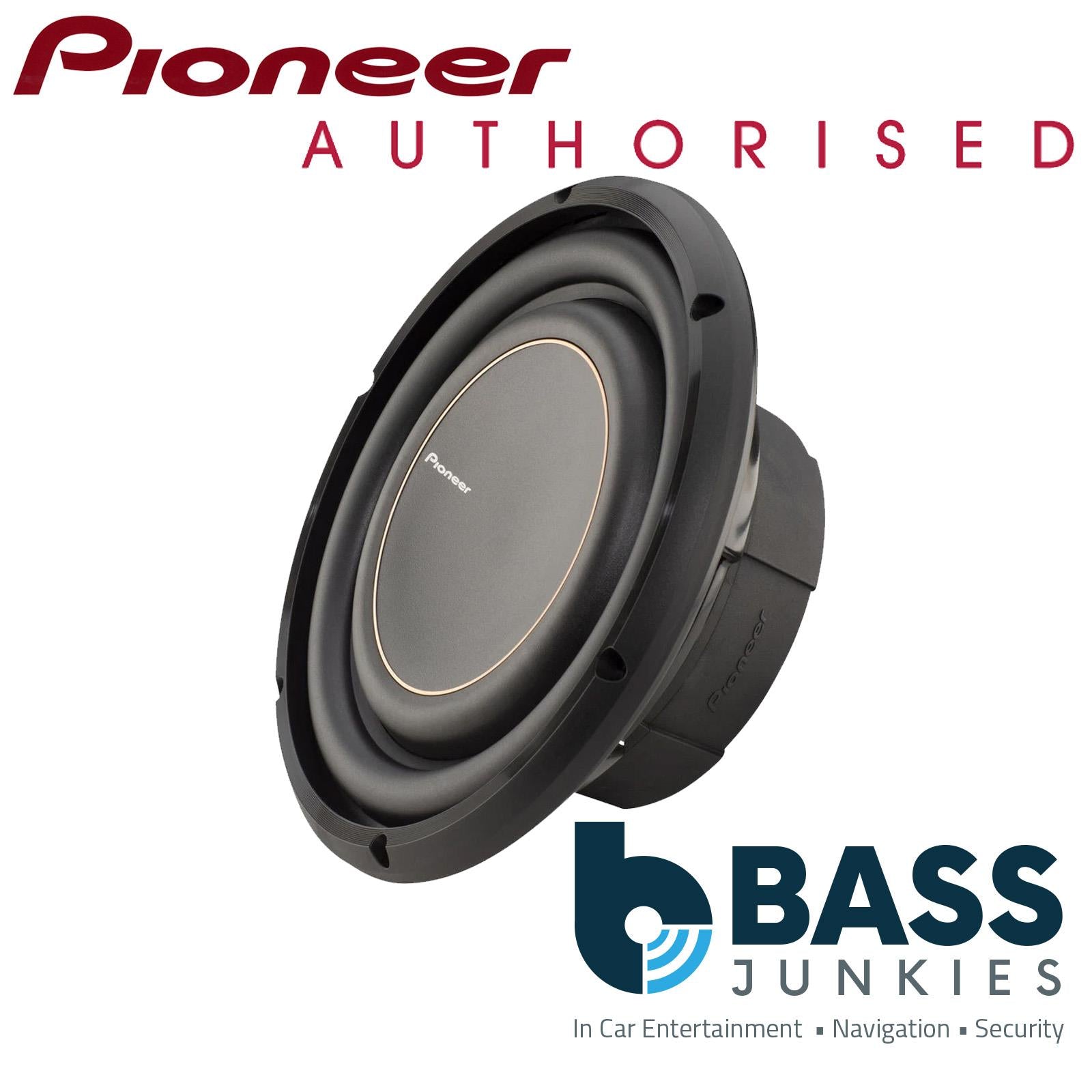 Pioneer TS-D10LS2 - 1300 Watts 10" 25cm 2 Ohm Shallow Mount Car Sub Subwoofer
