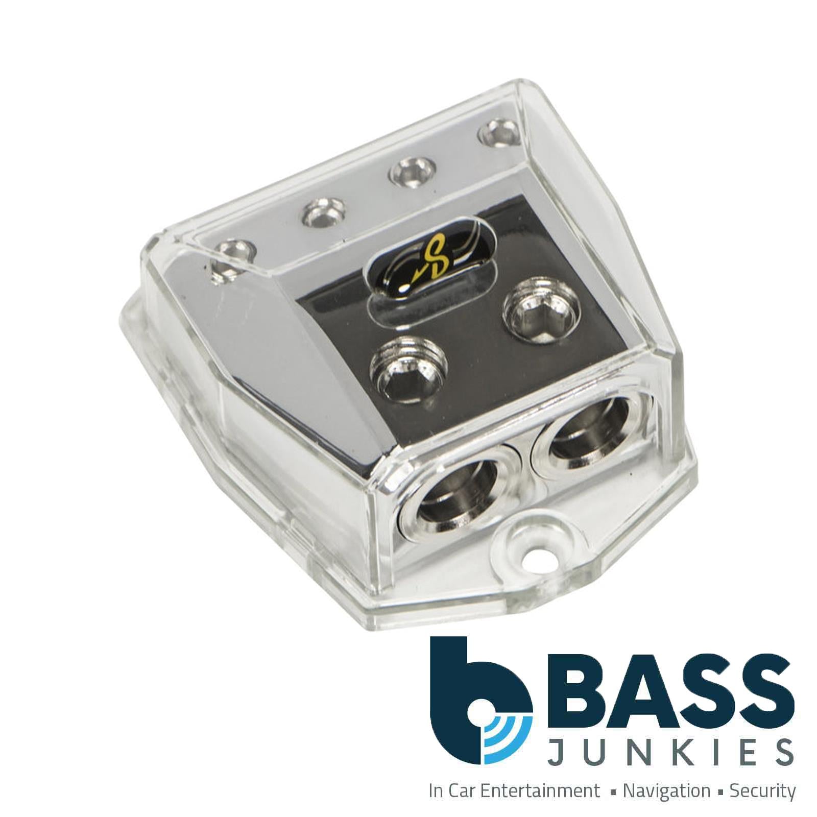 Stinger SHD21 Power Distribution Block 1/0GA & 4GA In, 4GA/8GA Out