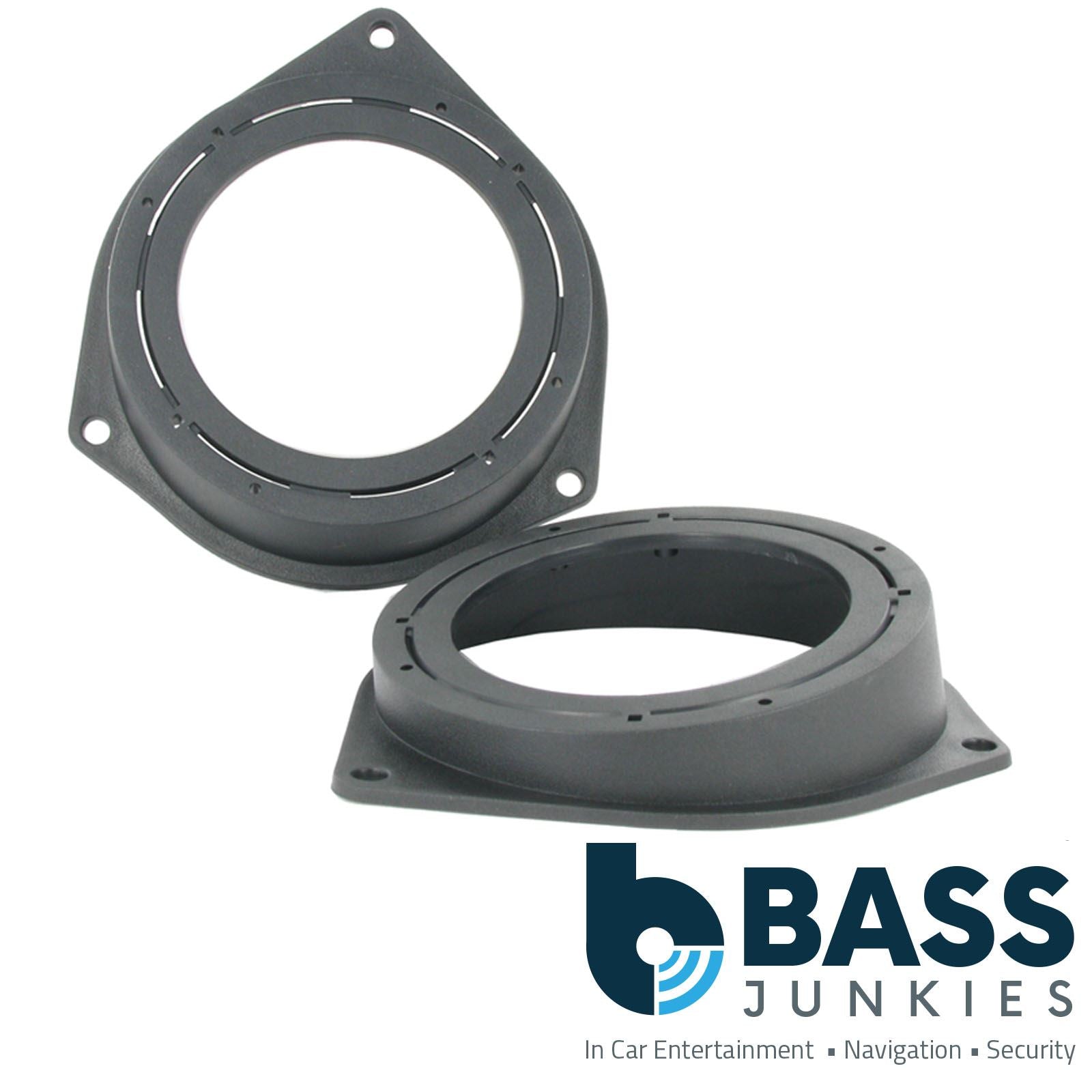 MTX TR40C 2-Way 4" 620W Coaixal Speakers With Brackets for Ford KA 09-16