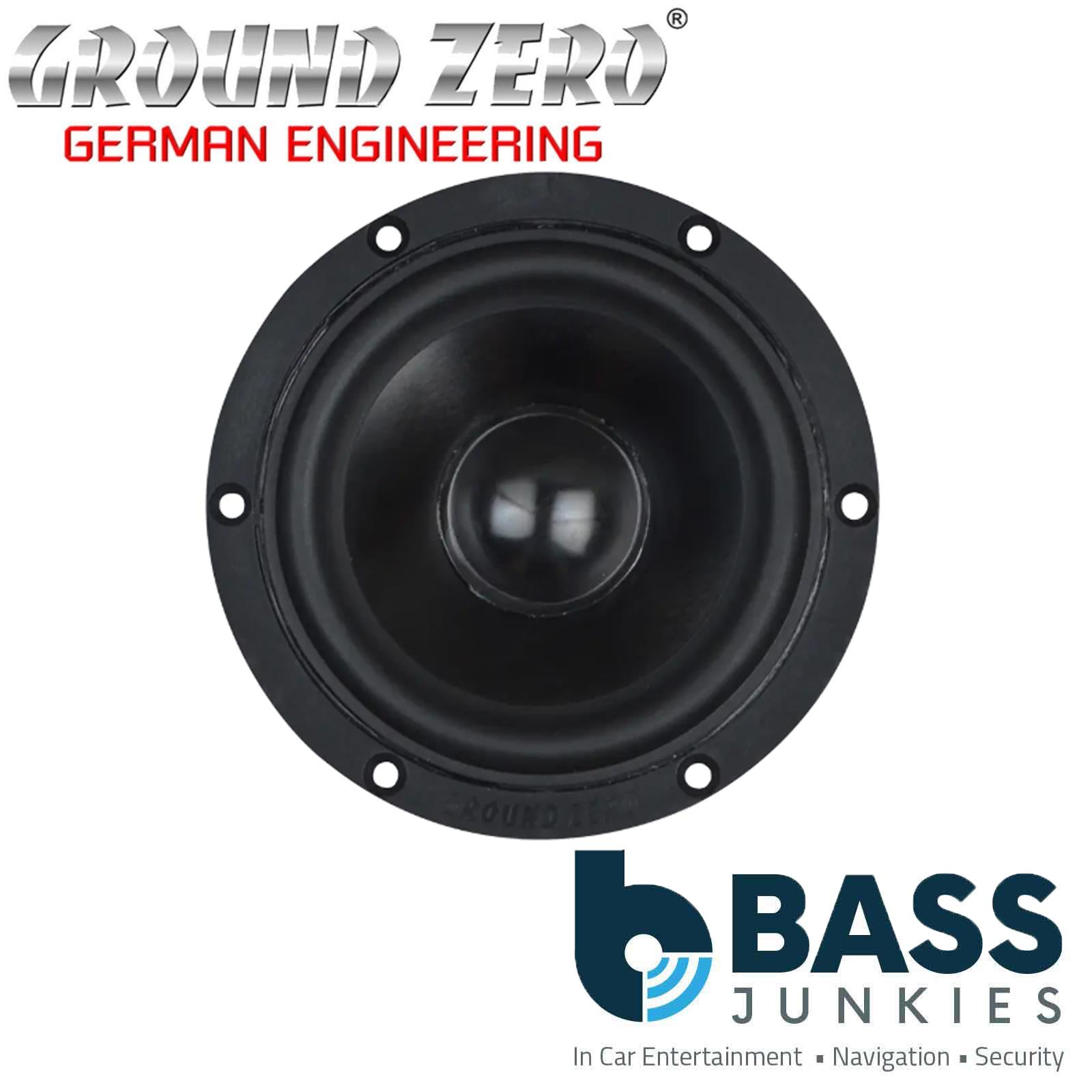 GROUND ZERO GZUM 80SQ 80 Watts 3.15″ Sound Quality Midrange Speaker