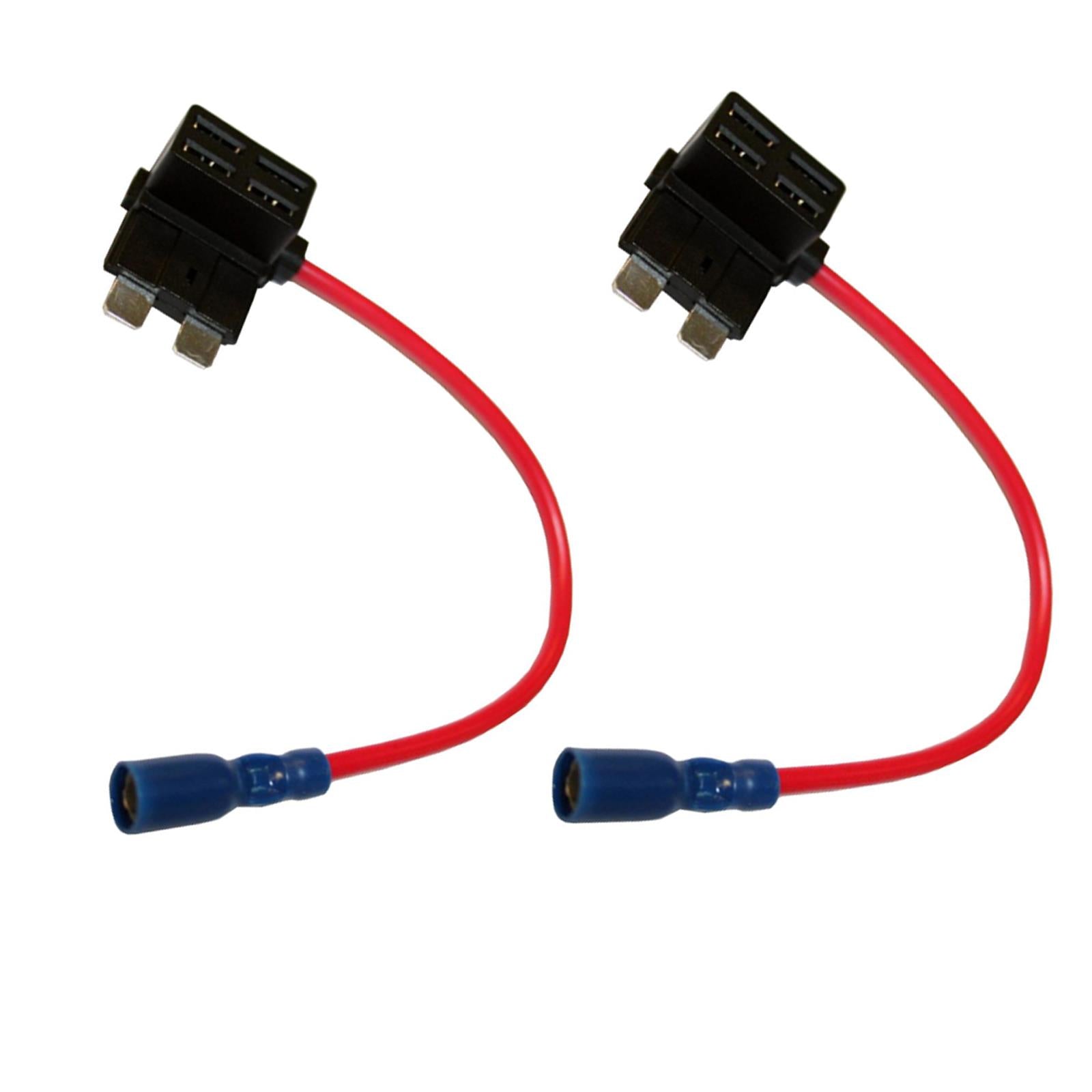 BSFDUAL x2 Add-A-Circuit Fused Power Tap Dual Slot Standard Blade Fuse Adapter