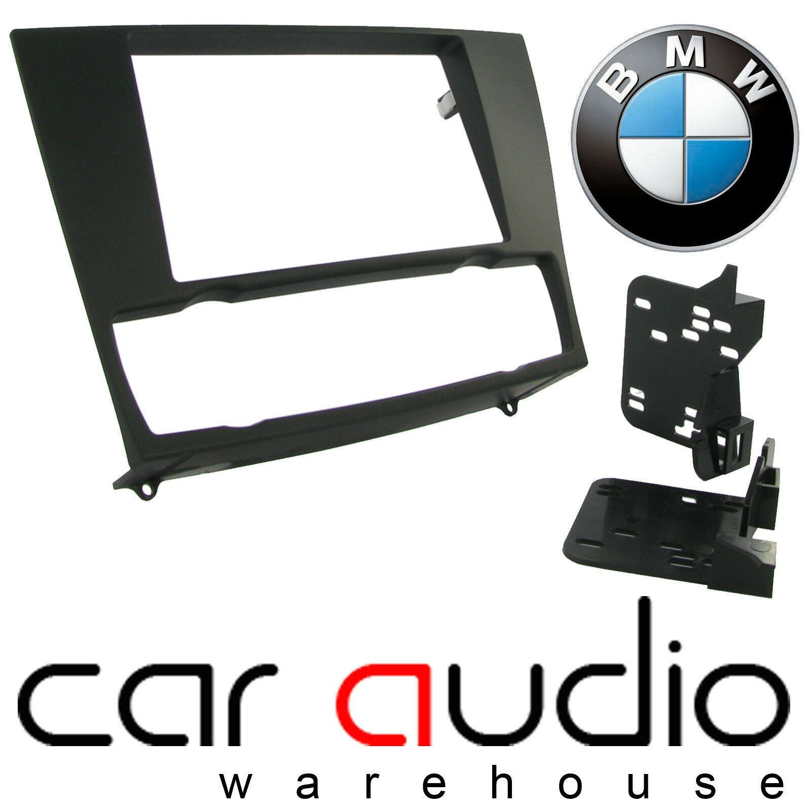 Connects2 CT23BM01 BMW 3-Series 2005 - 2012 Car Stereo Double Din Fascia Panel & Cage Kit