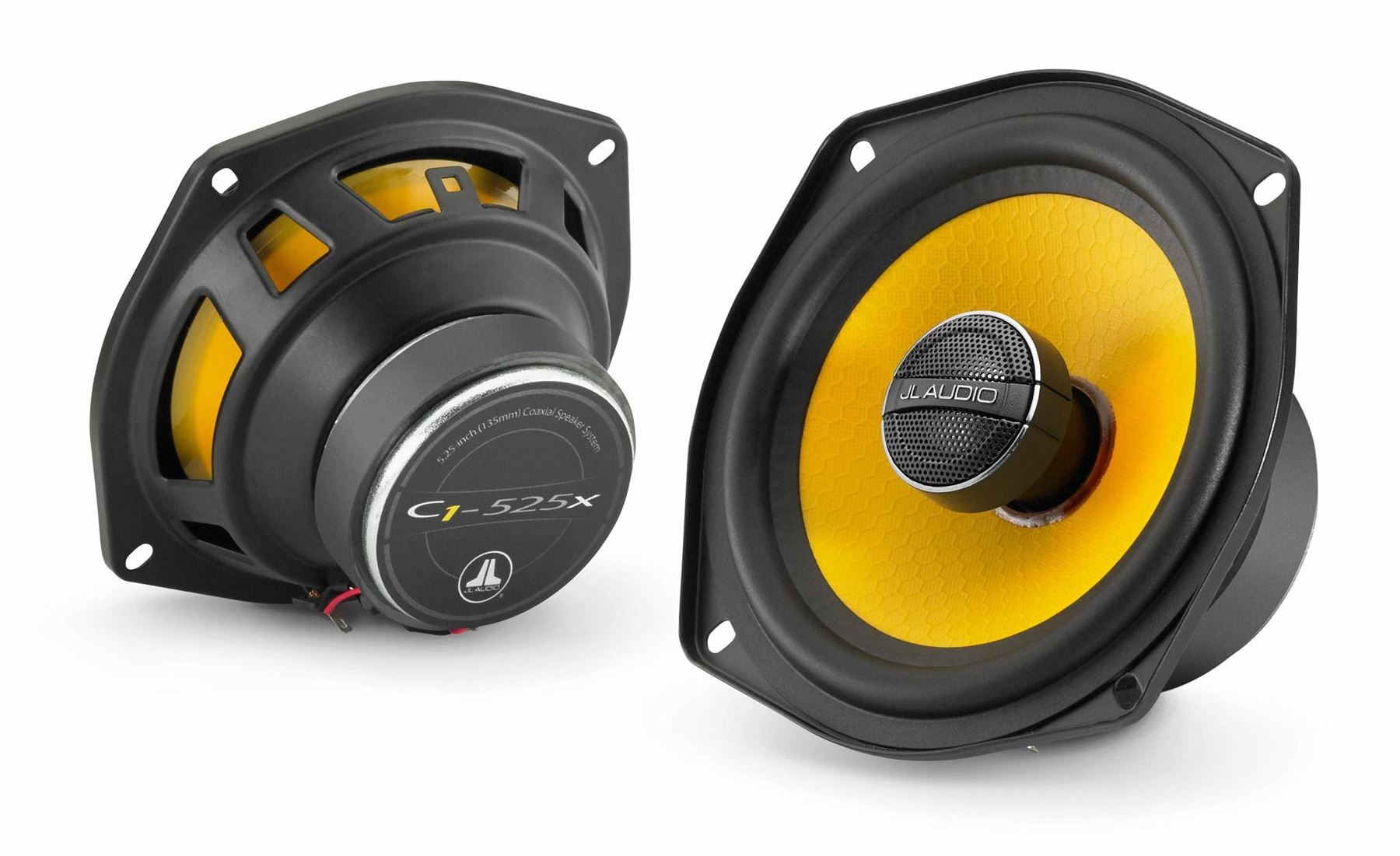 JL Audio C1-525X 2-Way 130mm/13cm/5.25" Coaxial Speakers (Per Pair 450 Watts) Fits BMW 3-Series 1999-05