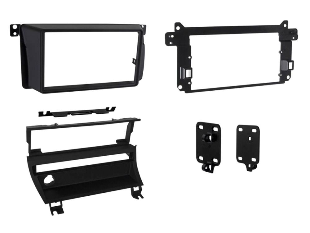 Connects2 CT23BM11L BMW 3-Series 1998 - 2005 Car Stereo Double Din Fascia Panel & Cage Kit