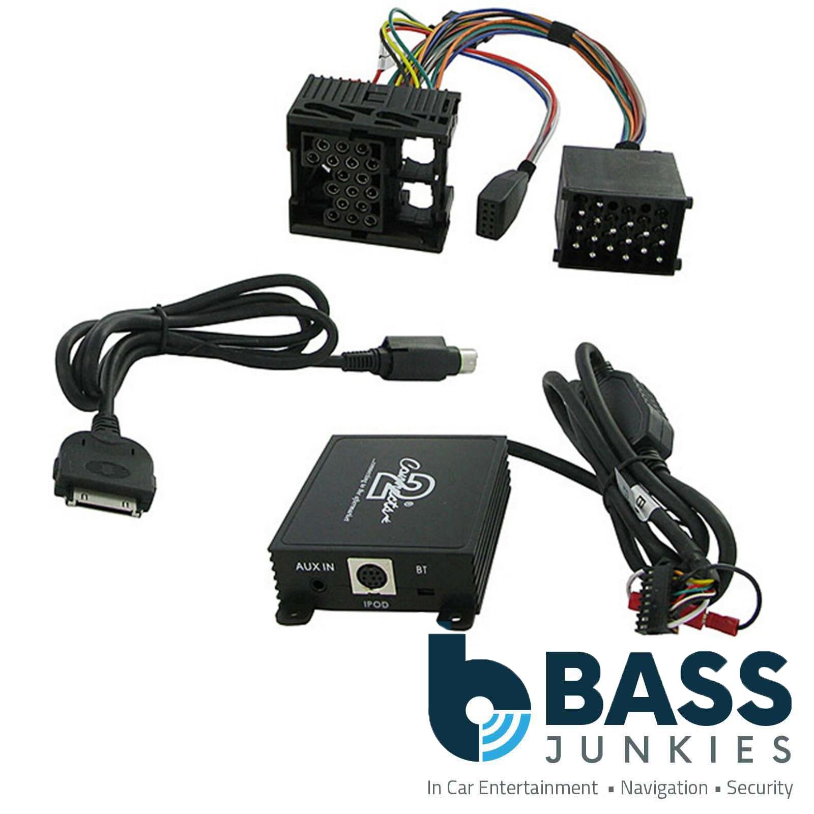 CTABMIPOD009.3 Round-Pin iPod/iPhone Interface for BMW Mini 2001–2006