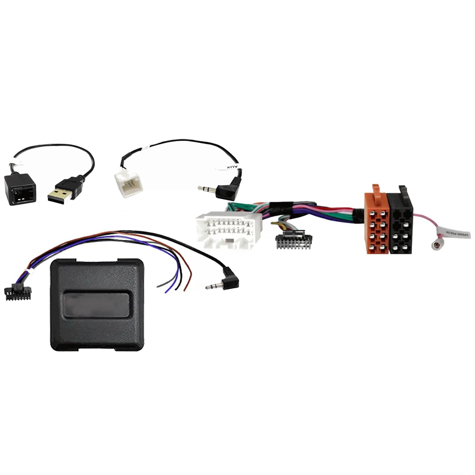 For Suzuki Swift Black 2018 On Fascia Panel Interface For 9" Android Car Radios