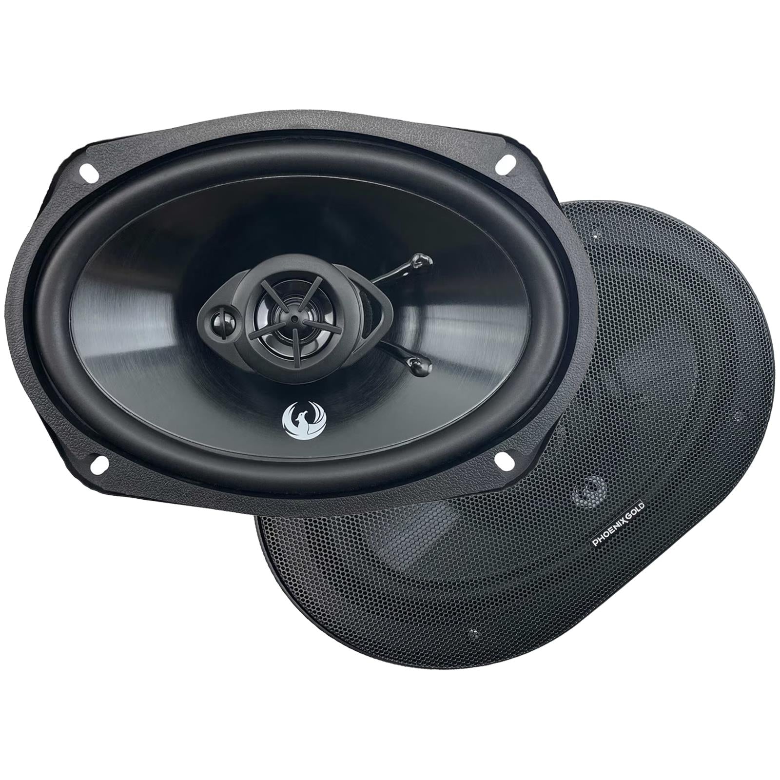 Phoenix Gold Z69CXI - Z Series" 220 Watts 3-Way Door Shelf Coaxial Car Speakers