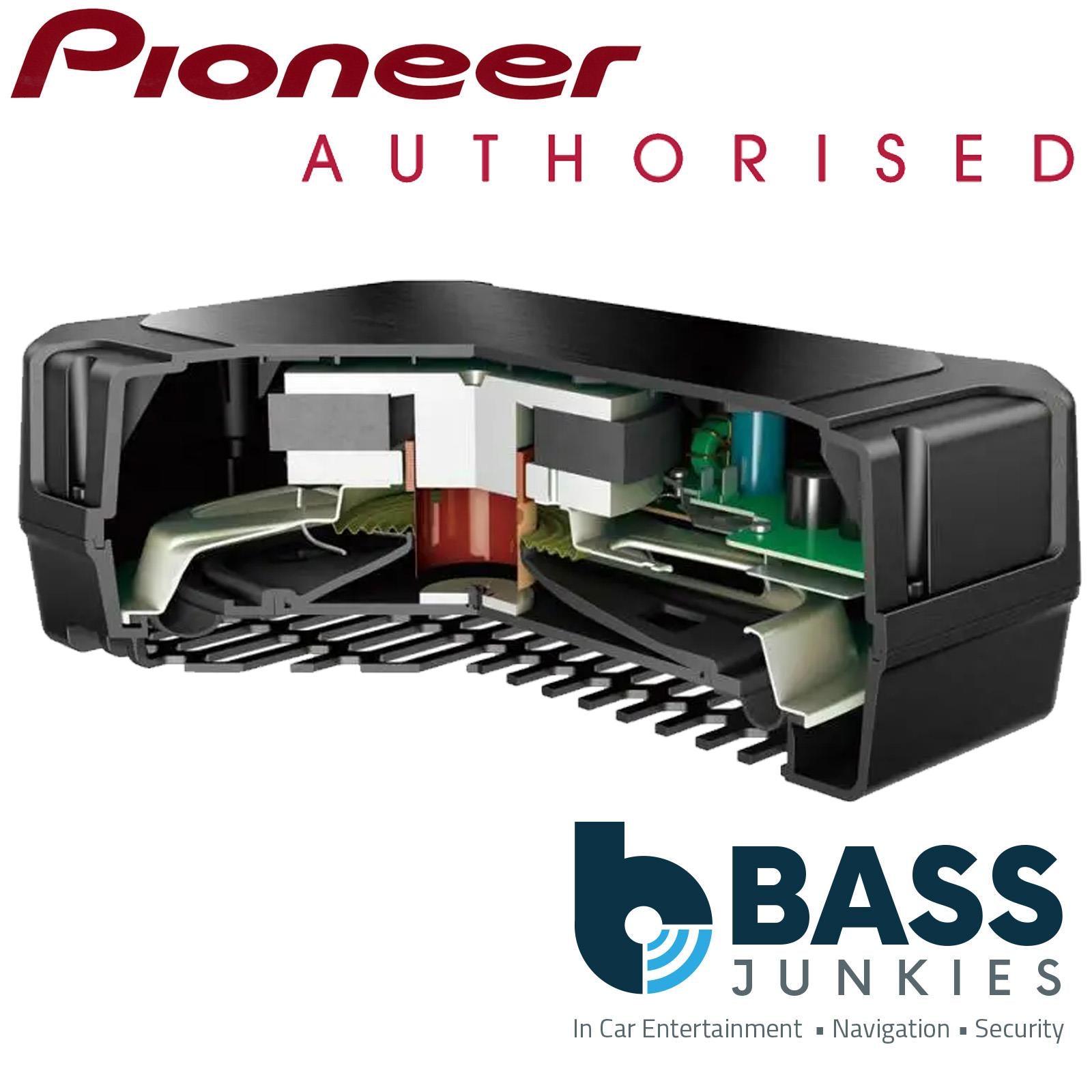 Pioneer TS-WX400DA 250 Watts Active Underseat Car Subwoofer with Bass Control