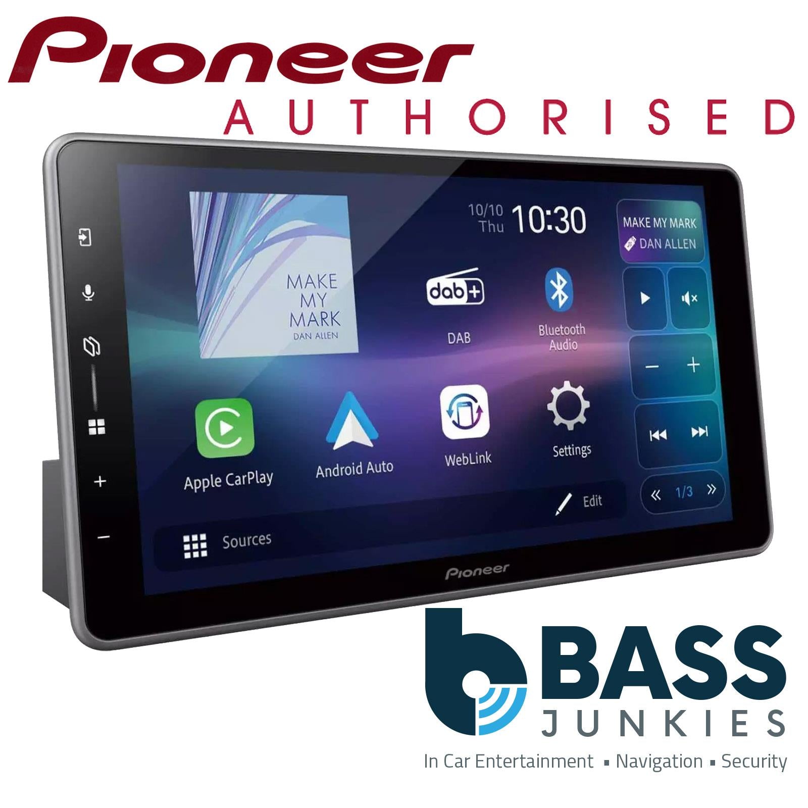 Pioneer SPH-DA97DAB-1D 9" Screen Wireless Apple CarPlay Android Auto DAB+ Radio & Bluetooth Car Stereo