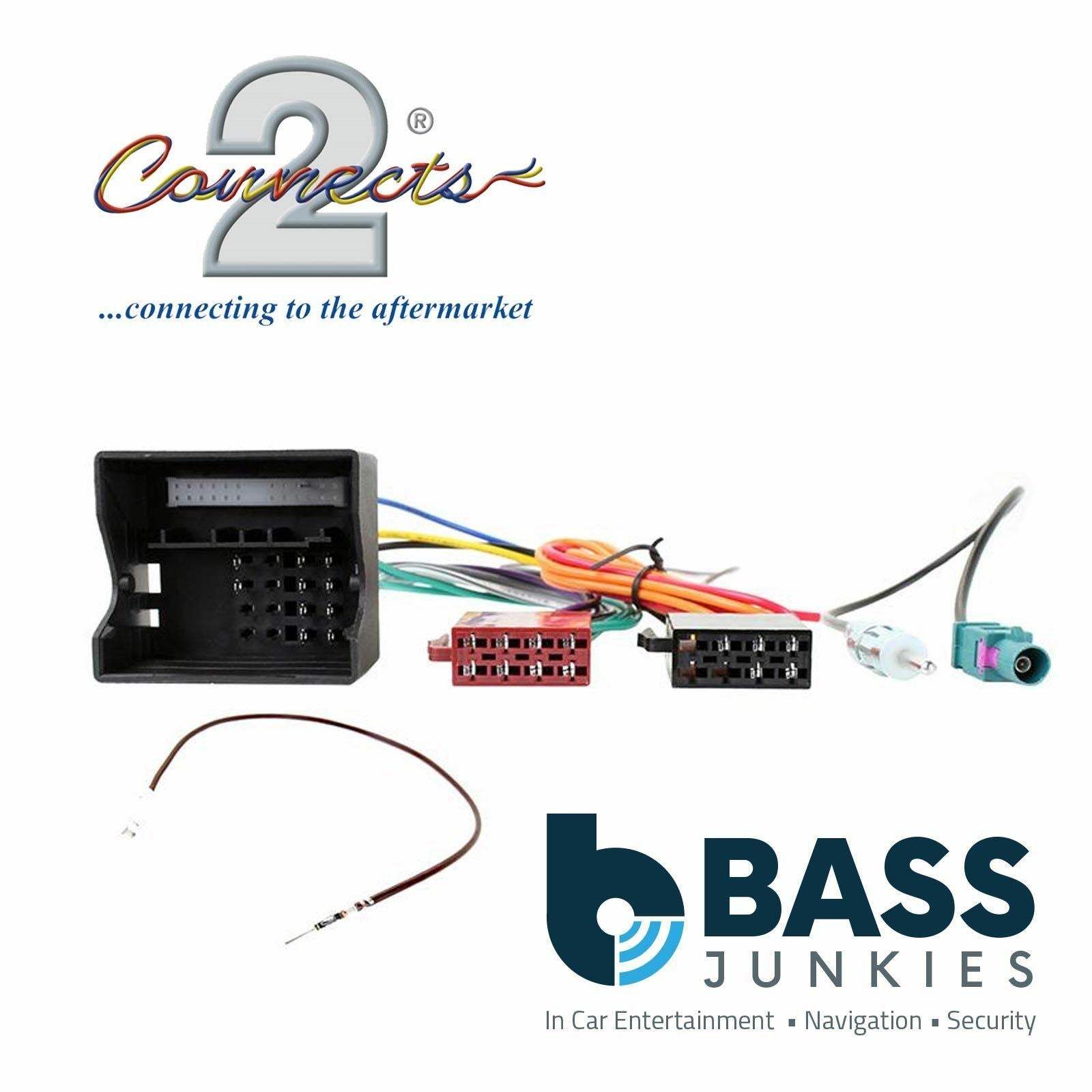 Connects2 CT20MC06 - Mercedes-Benz E-Class SLK CLS Car Stereo Radio ISO Harness Adapter Lead