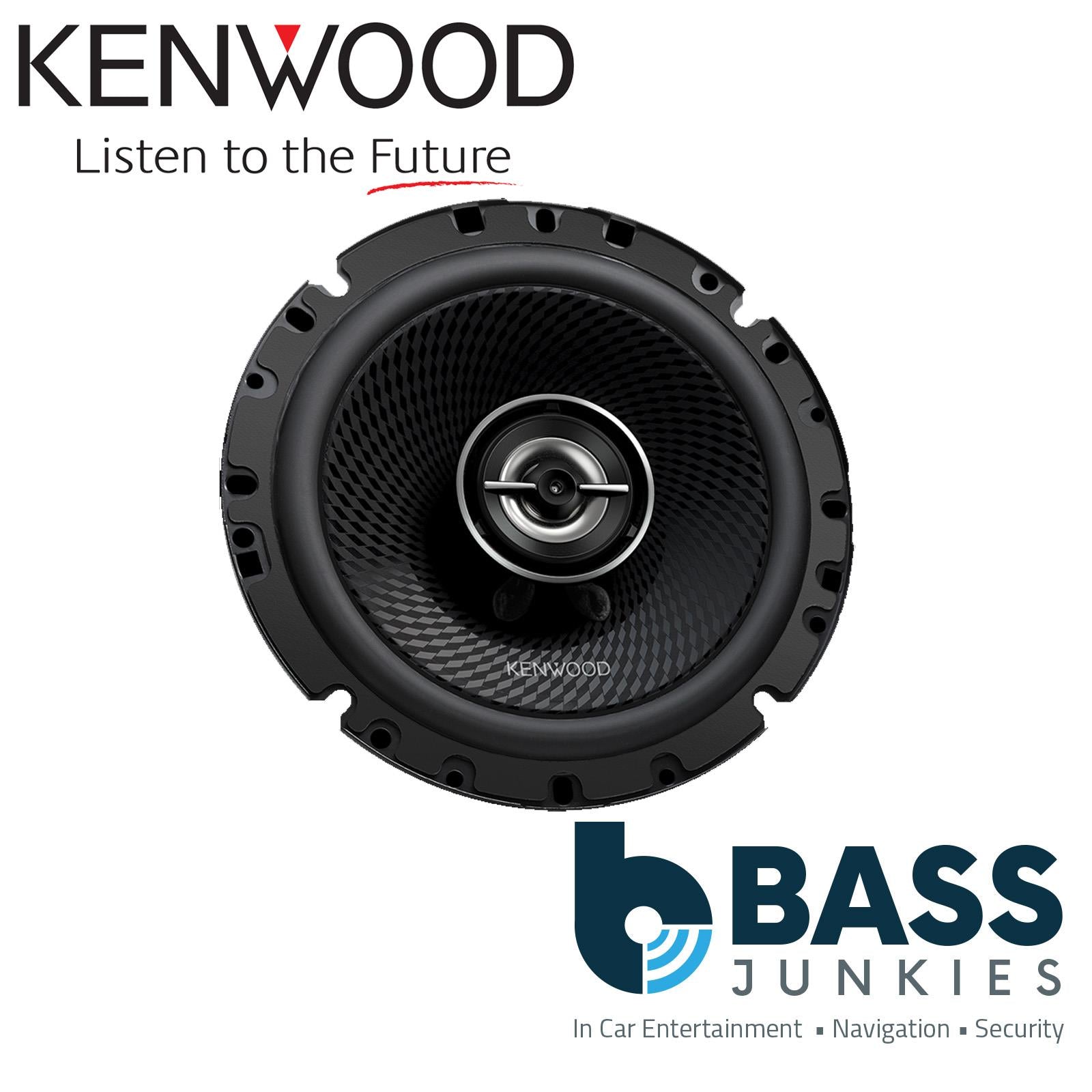 Kenwood KFC-PS1797 - 700 Watts Pair 17cm 6.5" Coaxial Door Shelf Car Speakers