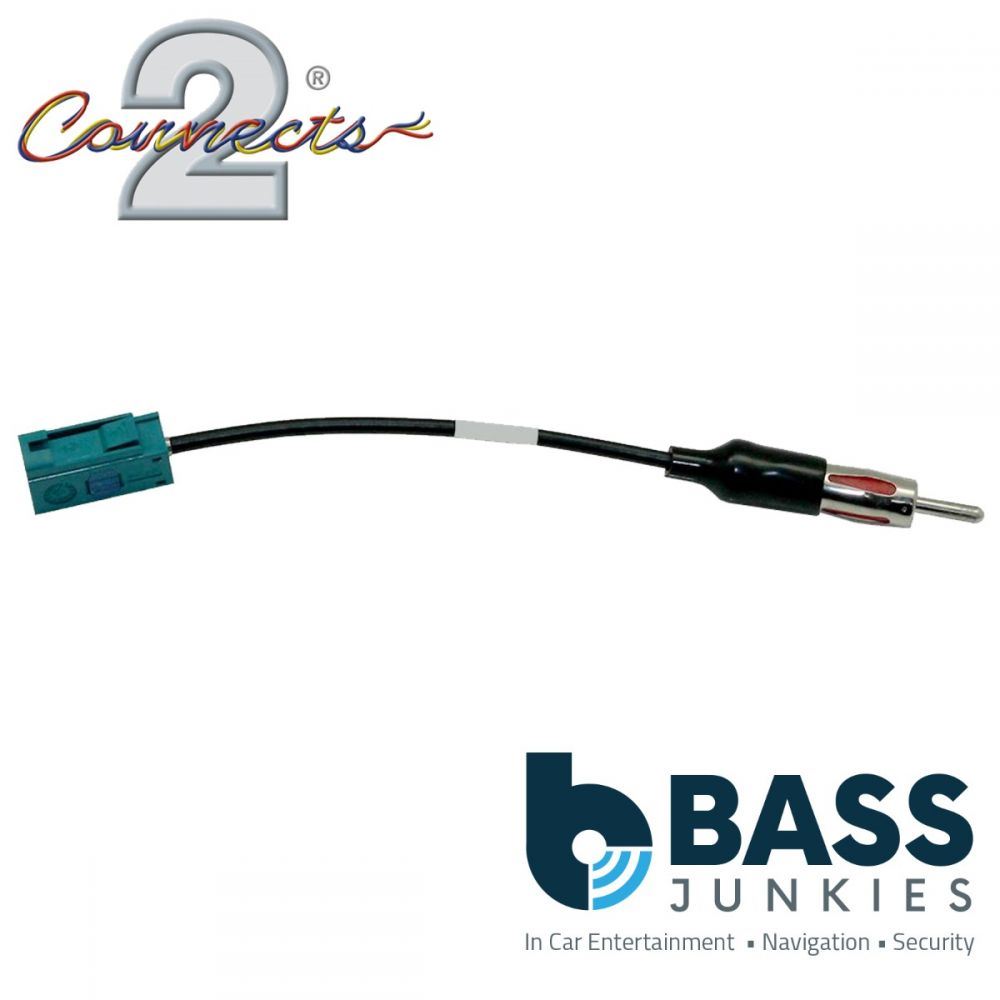 Connects2 CT27AA159 - Fakra Female to Male DIN 15cm Car Aerial Antenna Adaptor