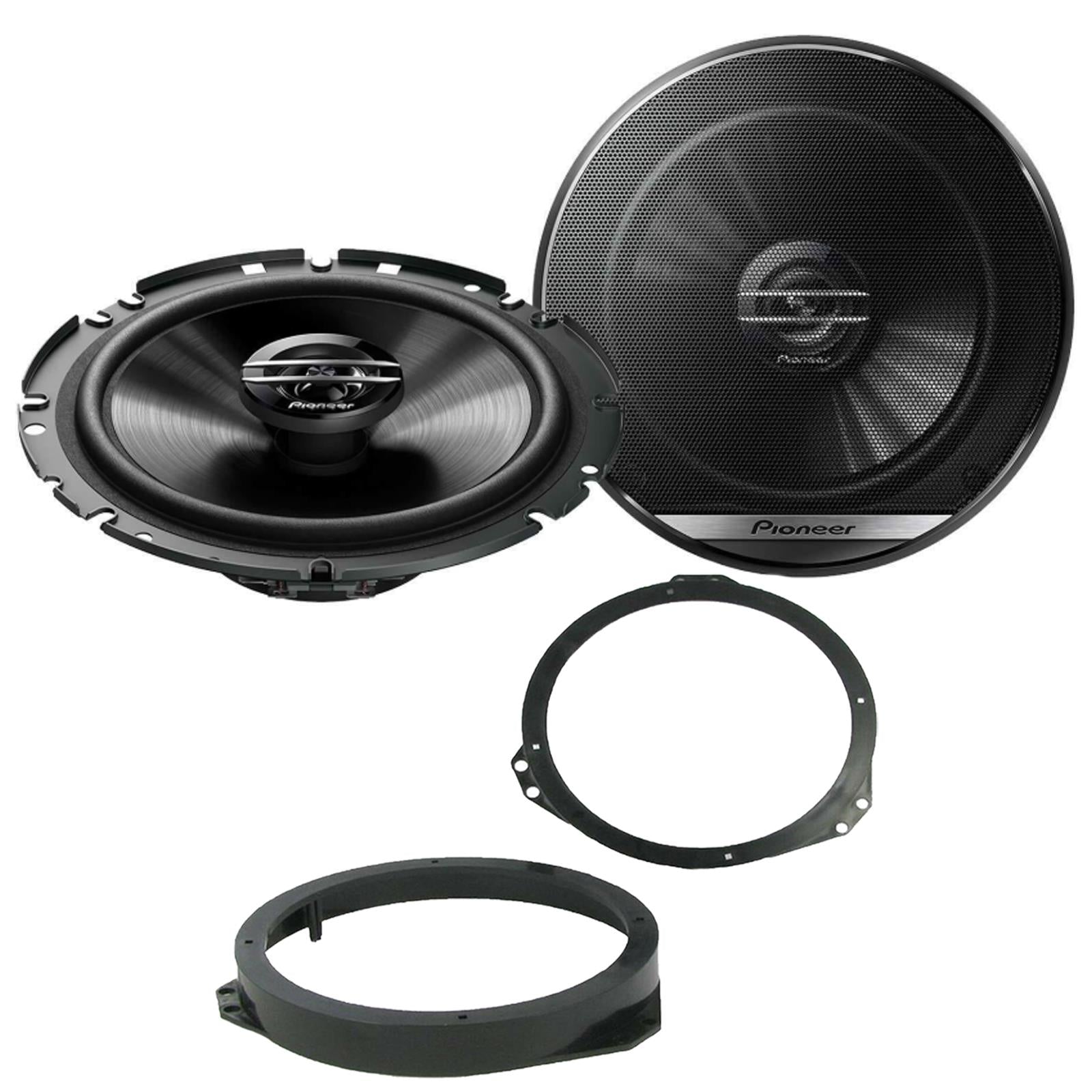 Vauxhall Zafira 1999 On Pioneer 600W 17cm 3-Way Front Door Car Speaker Kit
