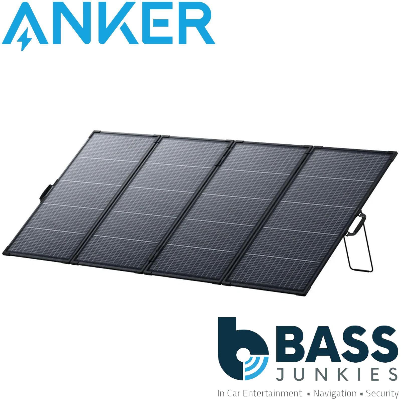 Anker SOLIX - PS400 400 Watt Bifacial Foldable Portable Solar Panel for Portable Power Stations