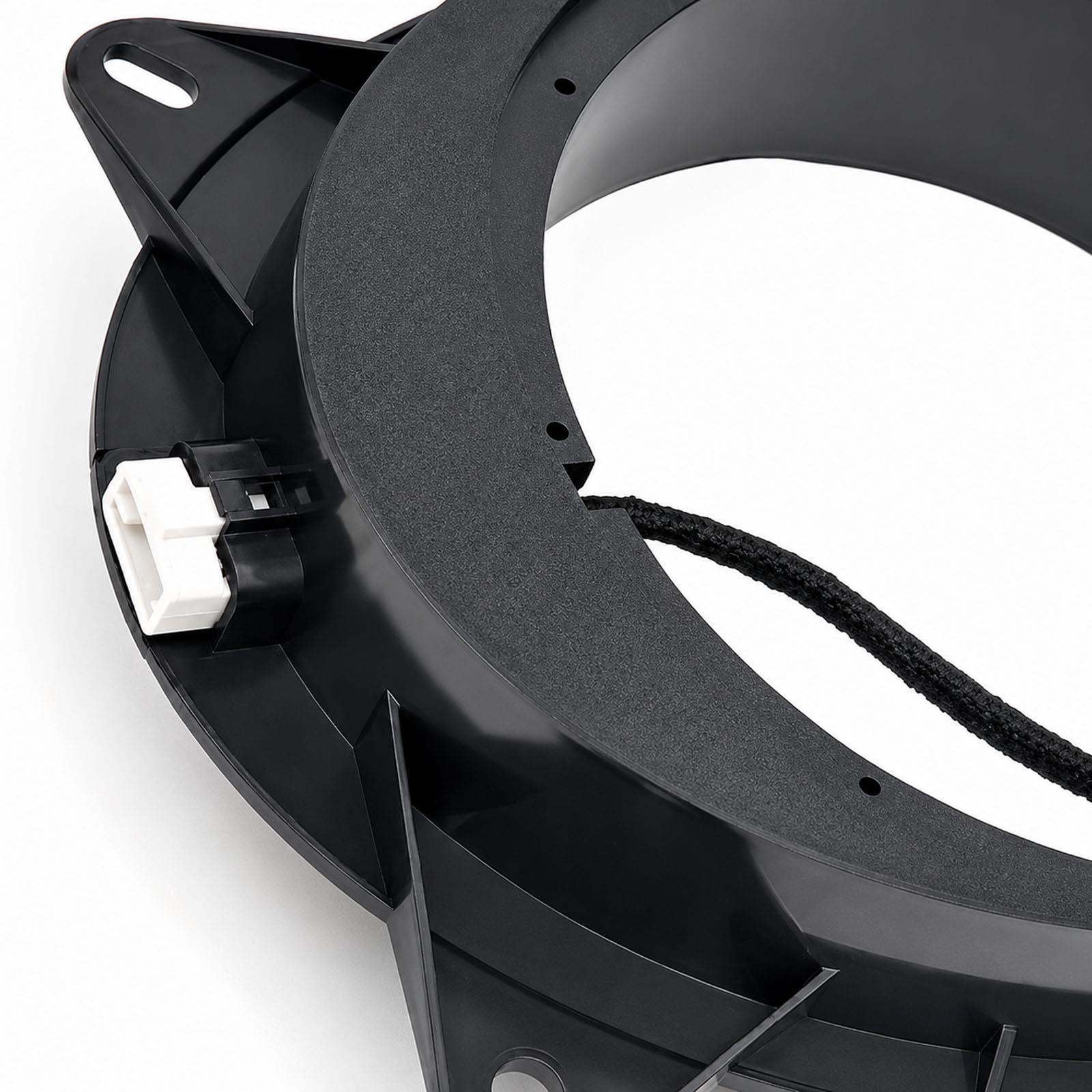 6.5" - 6.75" Direct-Fit Speaker Adapter Brackets for Select Toyota Vehicles