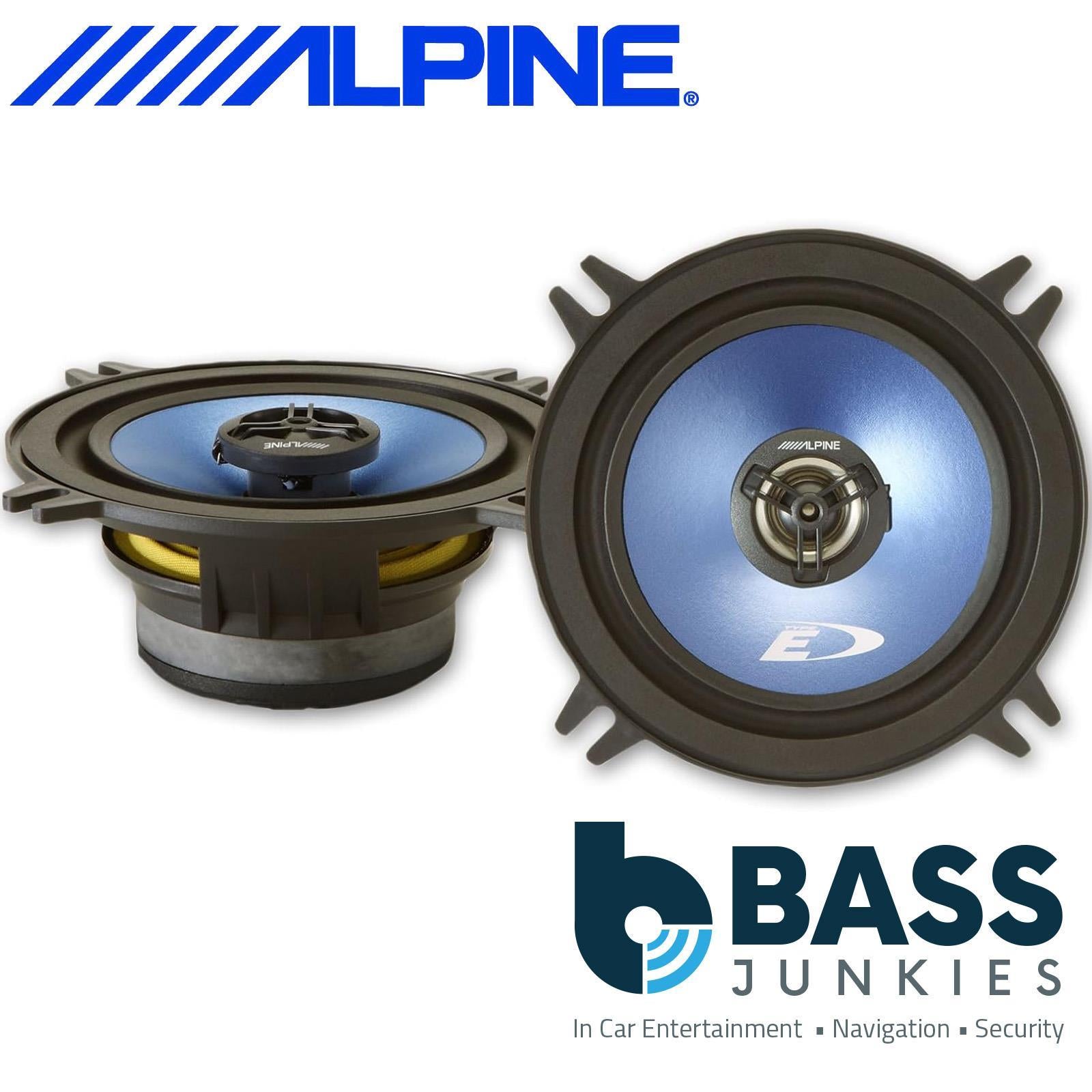 Alpine SXE-13C2 - 13CM 5.25" 400 Watts 2 Way Blue Cone Car Door Speakers Pair