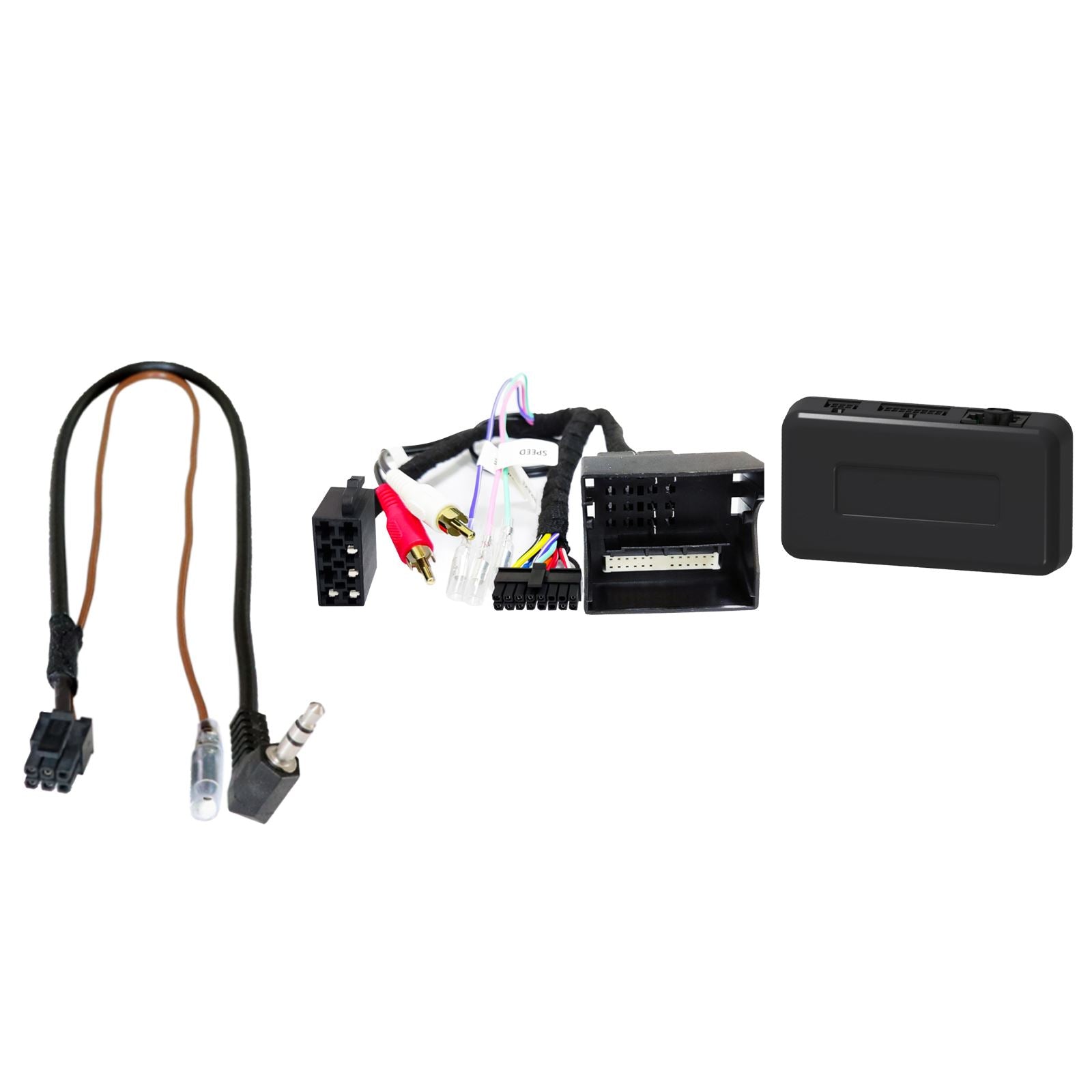 For Mercedes C GLK Class C209 05-09  Fascia Panel SWC For 9" Android Car Radio