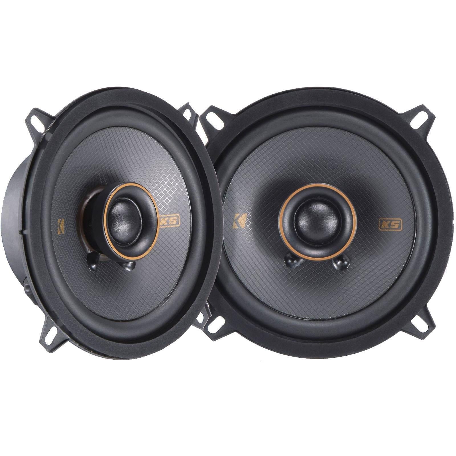 KICKER 47KSC504 - 13cm 5.25 Inch 2-Way 300 Watts Car Door Shelf Speakers Pair