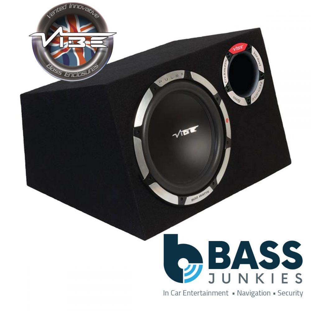 Vibe PULSECBR12-V7 900 Watts 4 Ohm Bass Reflex Turbo Port Car Sub Subwoofer Enclosure