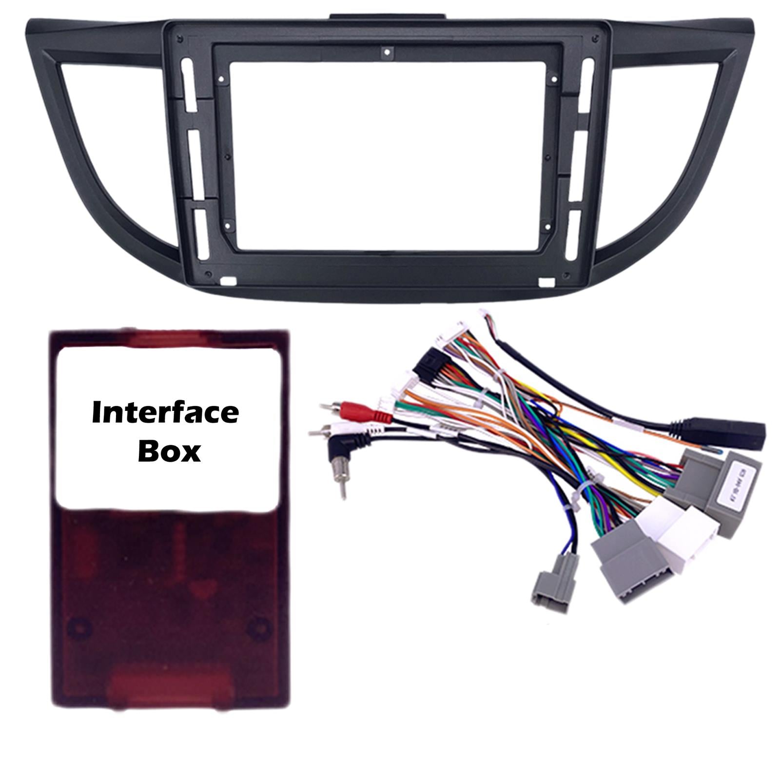 For Honda Civic European Version 2012 On Fascia Panel For 9" Android Car Radio