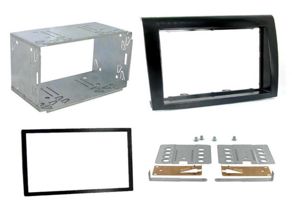 Connects2 CT23FT05 Fiat Bravo 2007 - 2014 Car Stereo Double Din Fascia Panel & Cage Kit