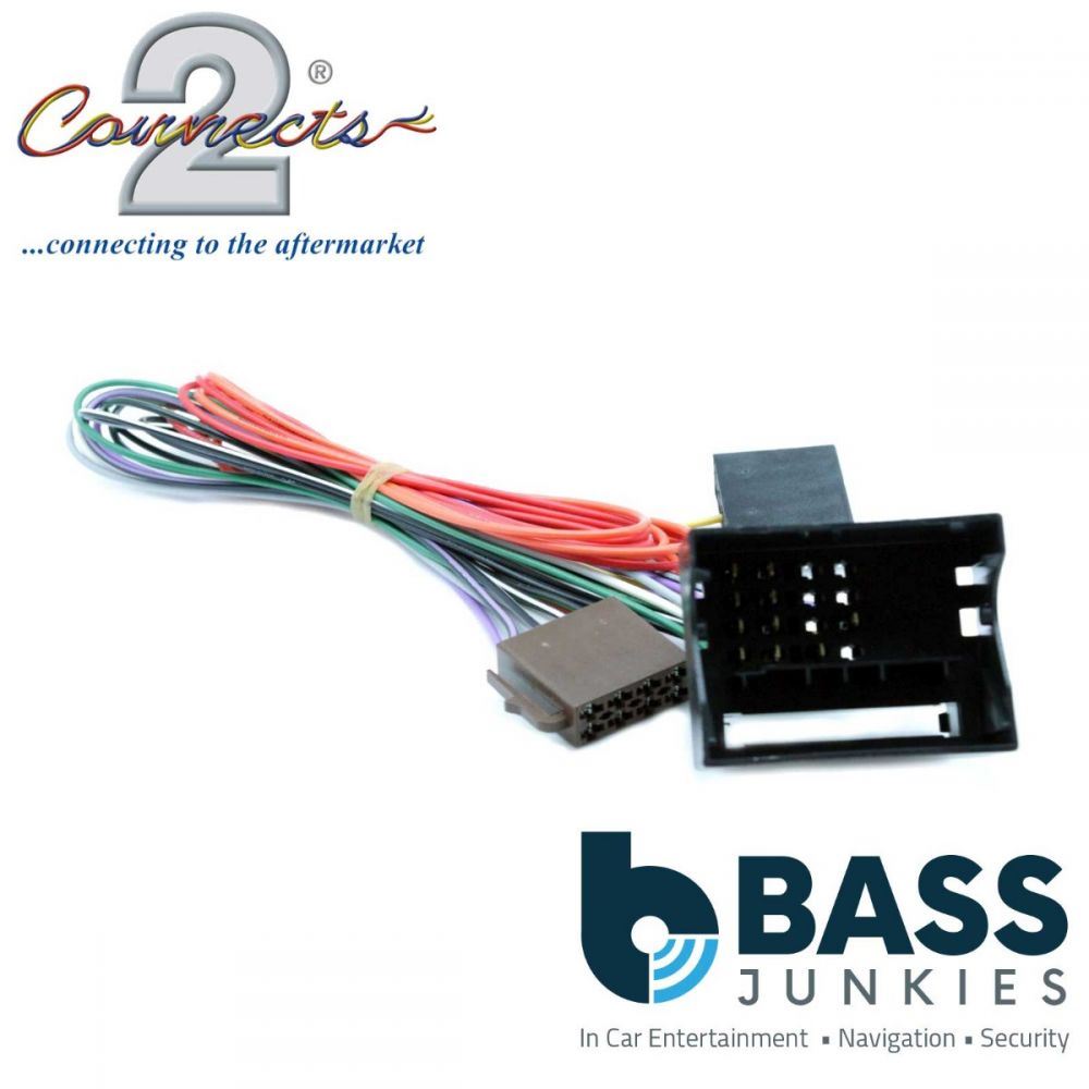 Connects2 CT20ST01 - Seat Leon Toledo Altea and Other Models Car Stereo Radio ISO Harness Adapter lead
