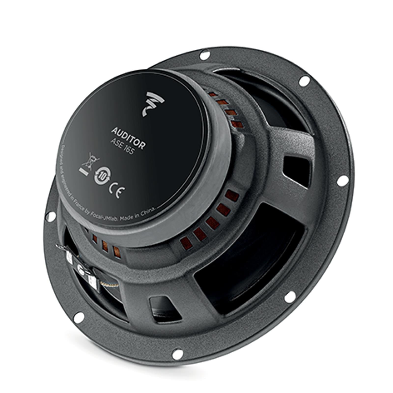 Focal ASE165 165mm/16.5cm/6.5" Car Door Component Speakers (Per Pair Max 240 watts | 120 watts RMS) Each Speaker: Max 120 watts | RMS 60 watts [Woofer/Tweeter/Crossover]