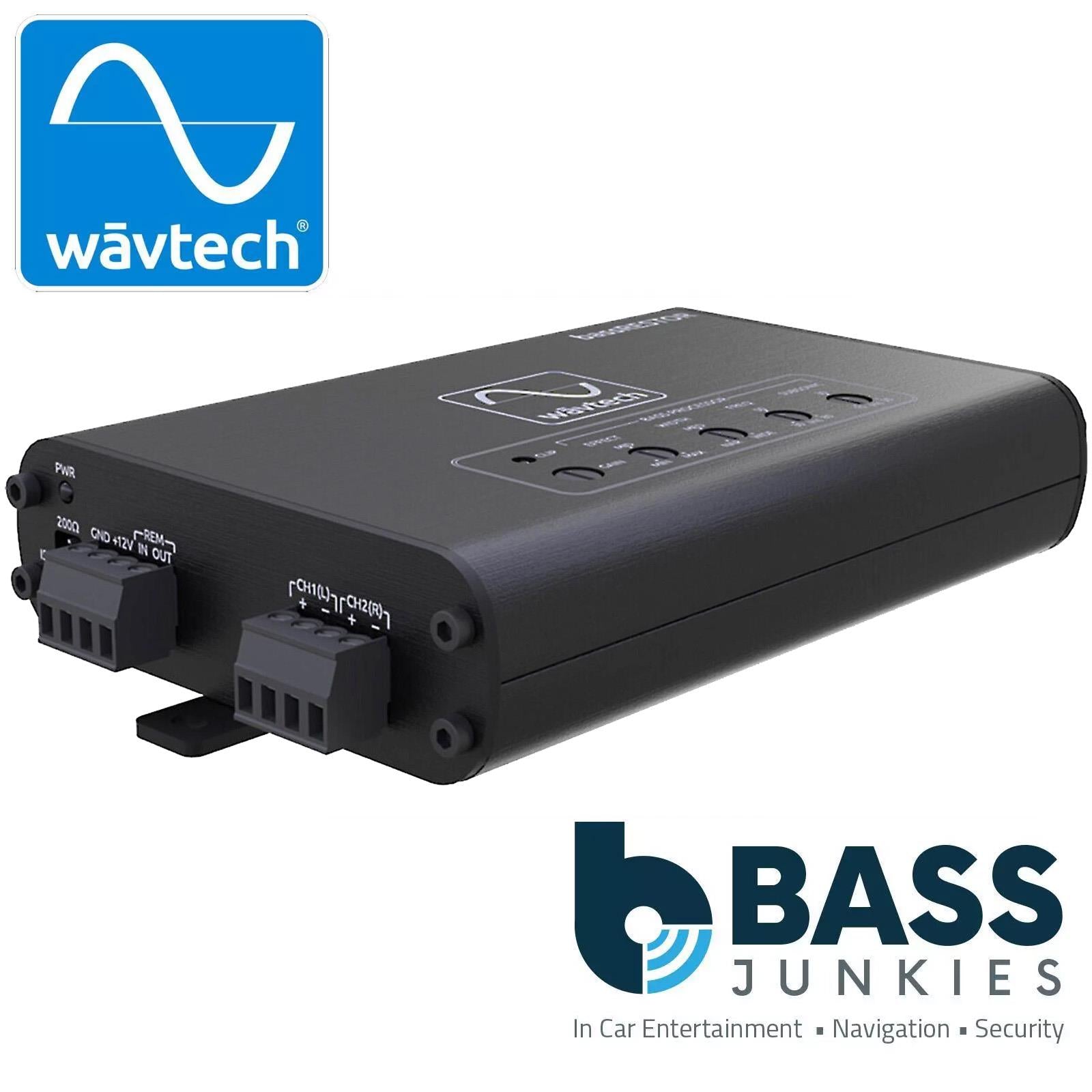 Wavtech Bassrestor - Bass Restoration with Subsonic Filter & Remote Level Control