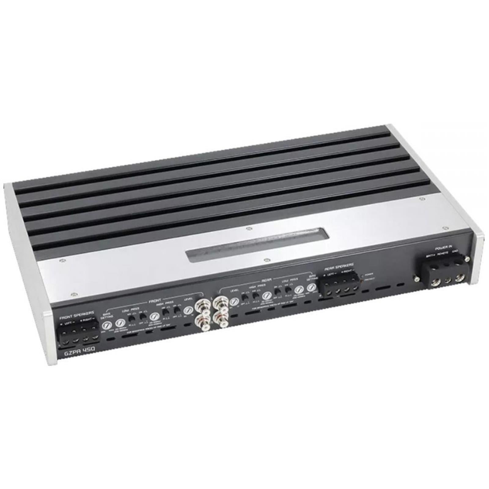 GROUNDZERO 4 Channel SQ amplifier - 1400 Watt RMS