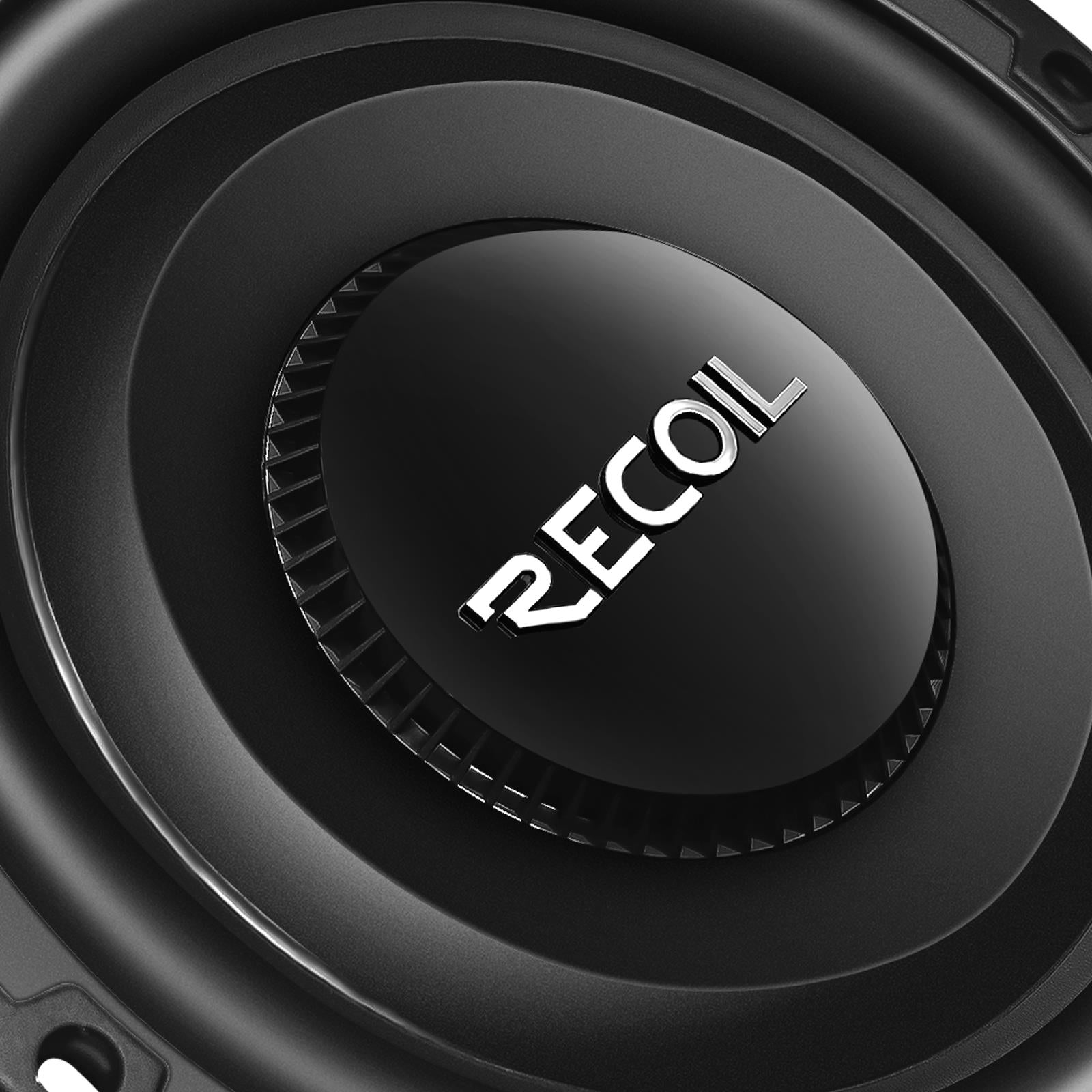 Recoil SXS10D2 - 600 Watts 10" Ultra Slim Shallow Dual 2 Ohm Car Sub Subwoofer