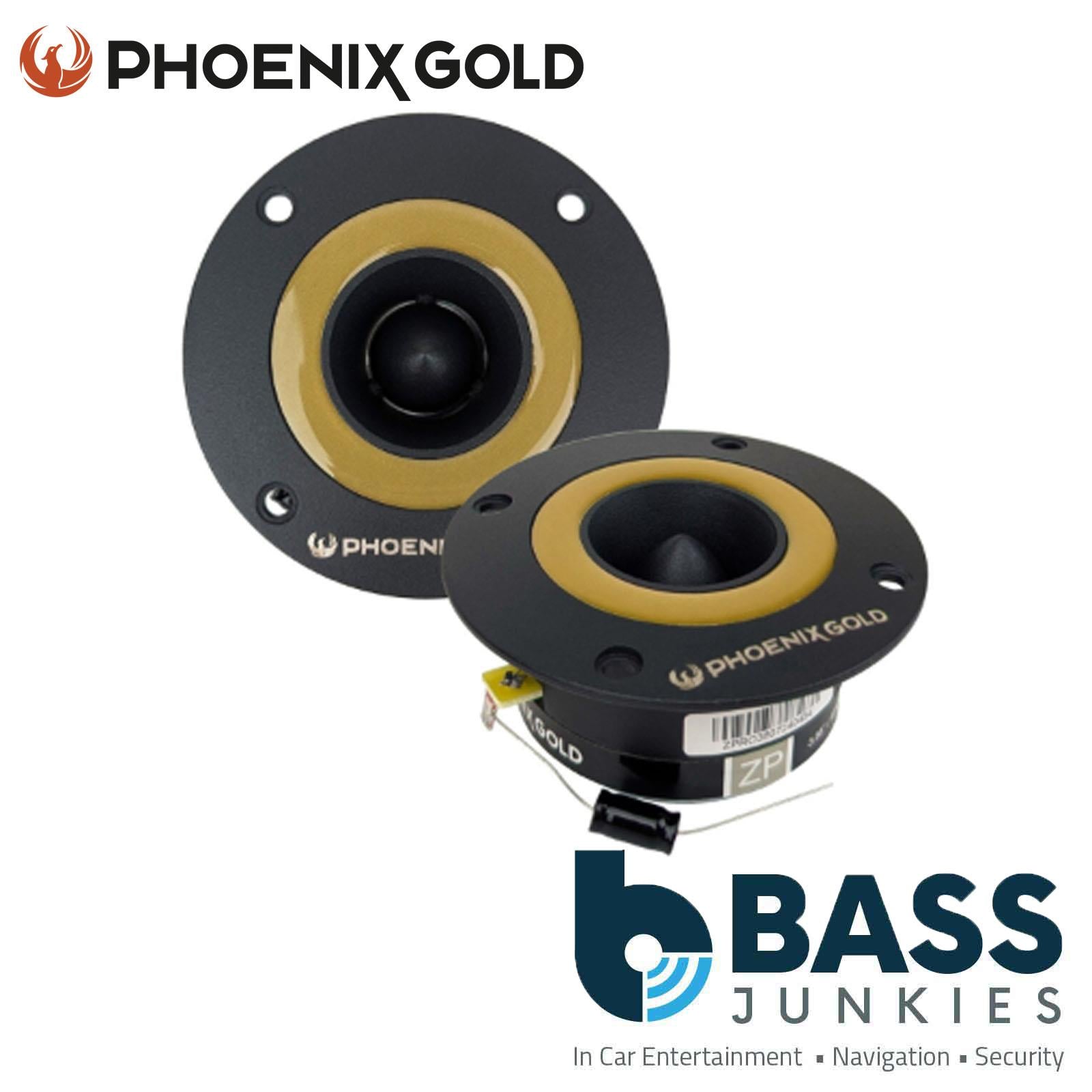 Phoenix Gold ZPRO36 - 450 Watts 3.8" Pro Audio SPL Bullet Car Tweeters Pair