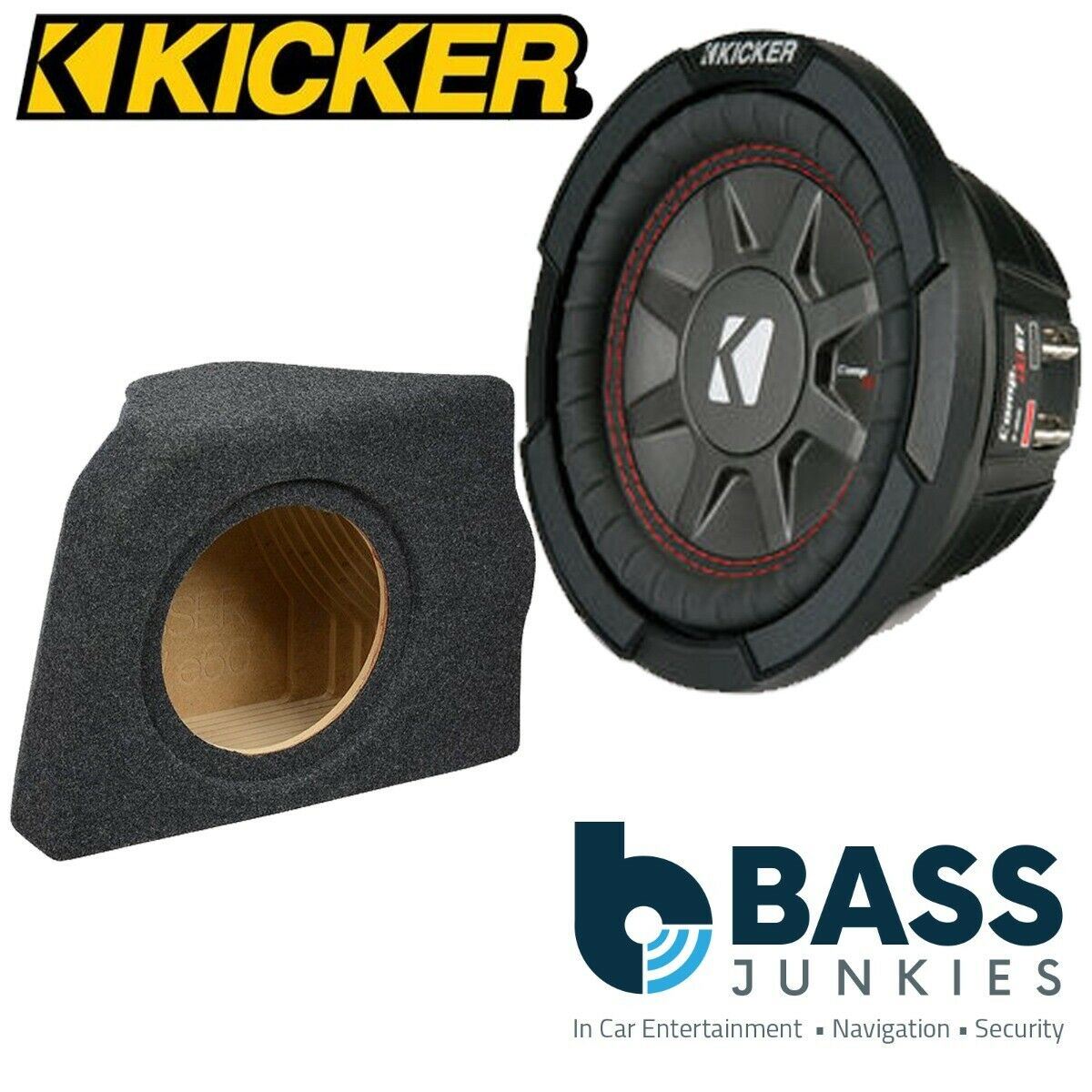 BMW 5-Series (E60) 2003-2010 Kicker CWRT102 - CompRT 10" 25cm 800 Watts Car Subwoofer Custom Bass Box Kit