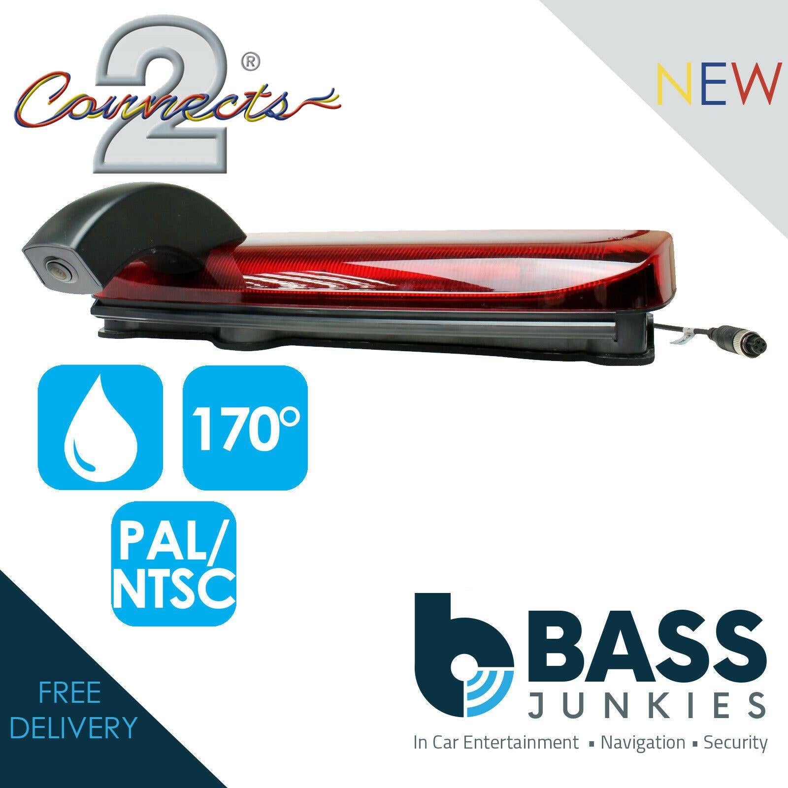 Connects 2 CAM-FD11 Ford Transit Connect 2014 - 2017 Brake Light- Reverse Reversing Camera