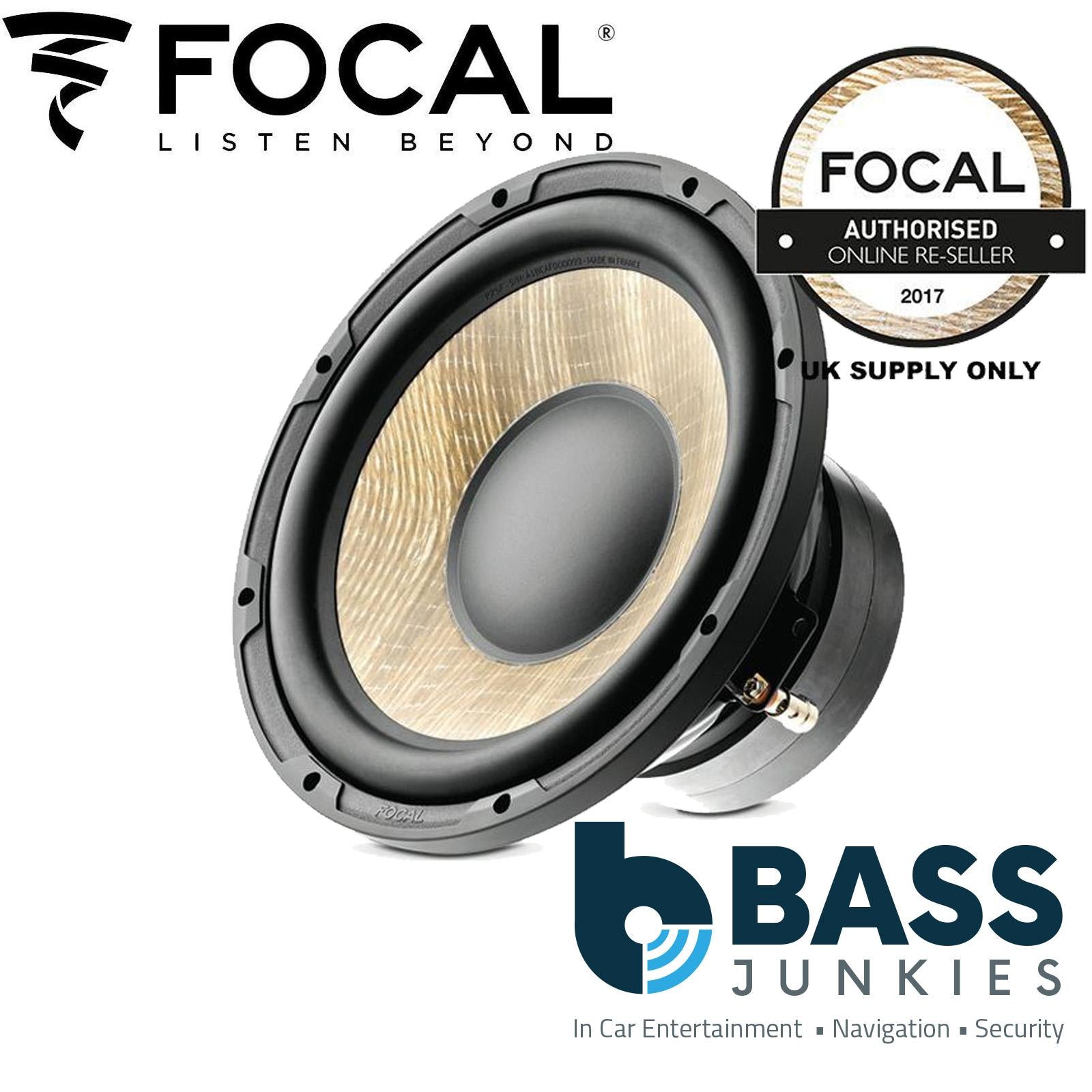 Focal P25F - PERFORMANCE FLAX SERIES  600 Watts 4 Ohms 25mm 10" Car Subwoofer SVC