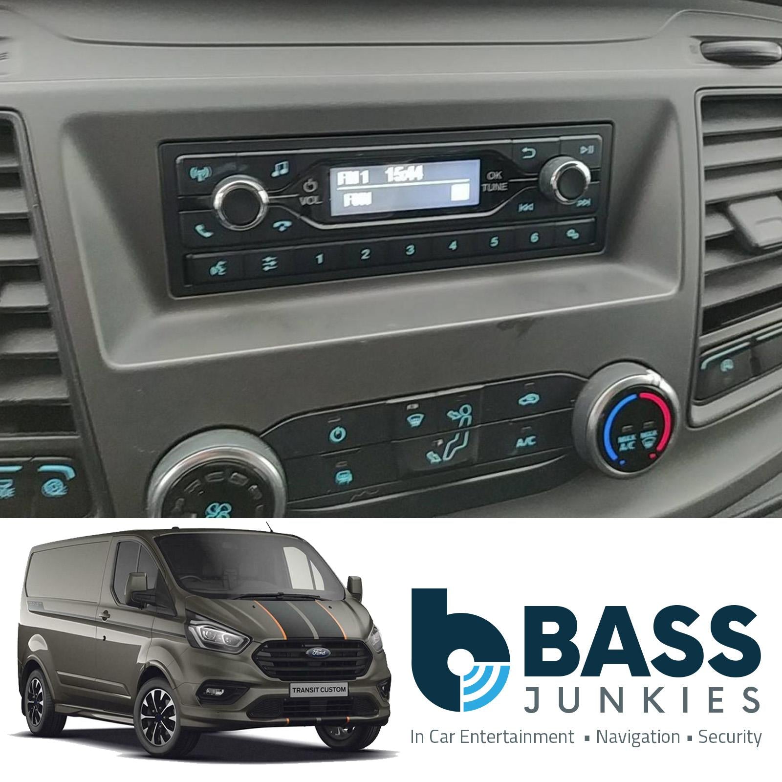 Ford Transit Custom 2018 Alpine 9" DAB Bluetooth CarPlay Android Car Screen Kit