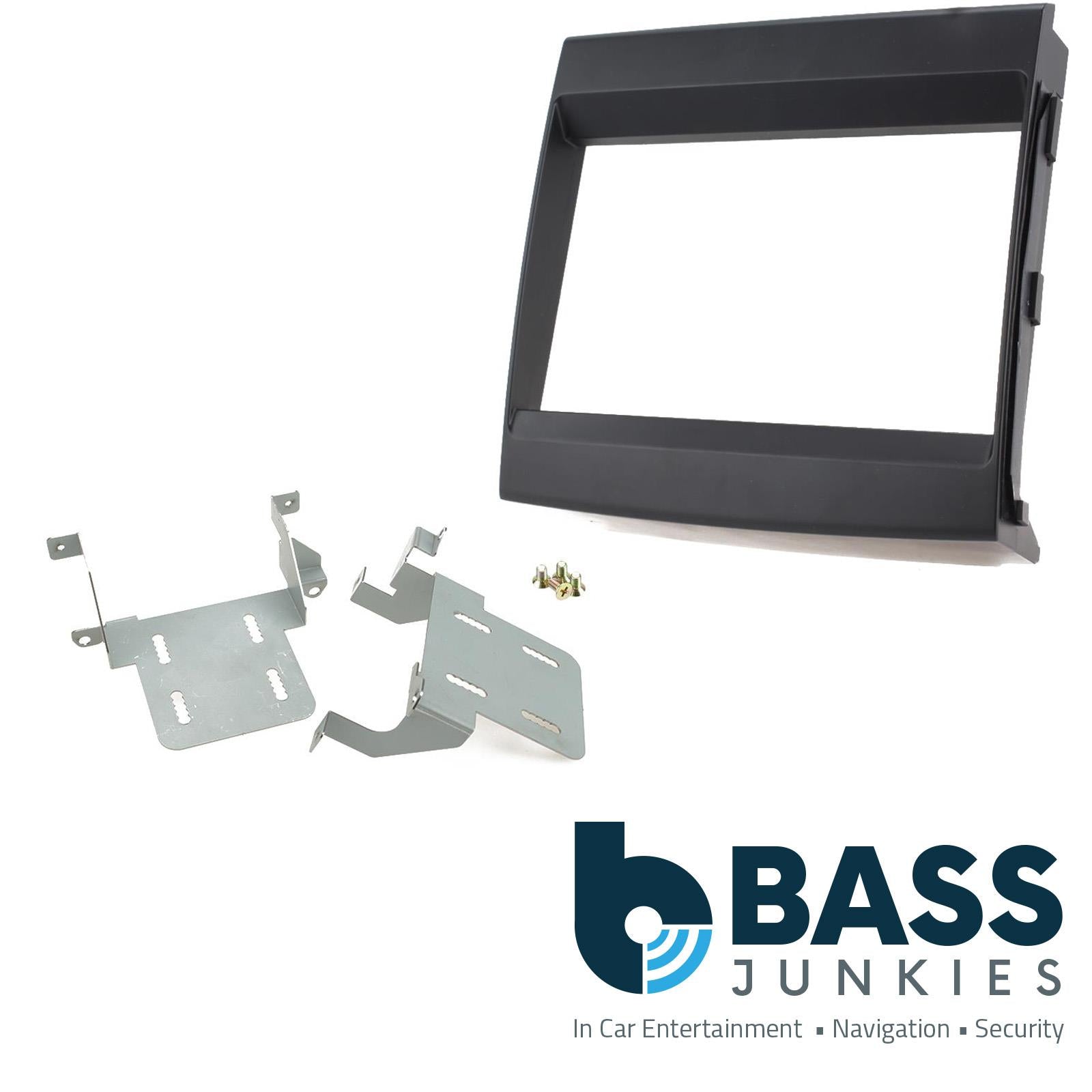 Connects2 CT23PO09 - Porsche Cayenne 2nd GEN 2011 - 2016 Black Double Din Fascia Panel