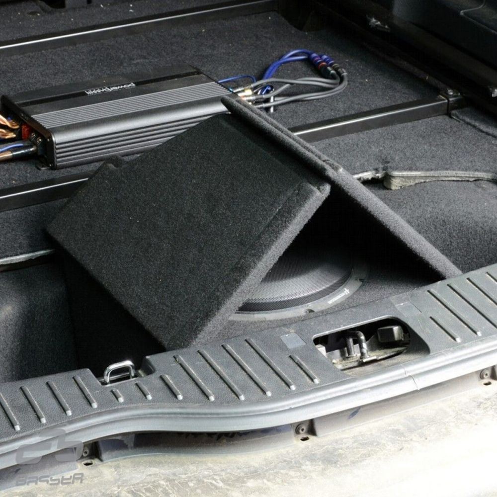 T1 Audio - Ford S-MAX Facelift 2010 Onwards Trunk Floor Custom Fit 10" Car Sub Subwoofer Bass Box
