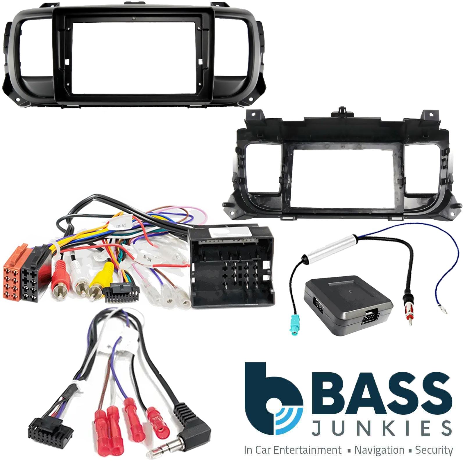 Kenwood 9" CarPlay Android Car Stereo Kit For Citroen Jumpy Spacetourer 16 On