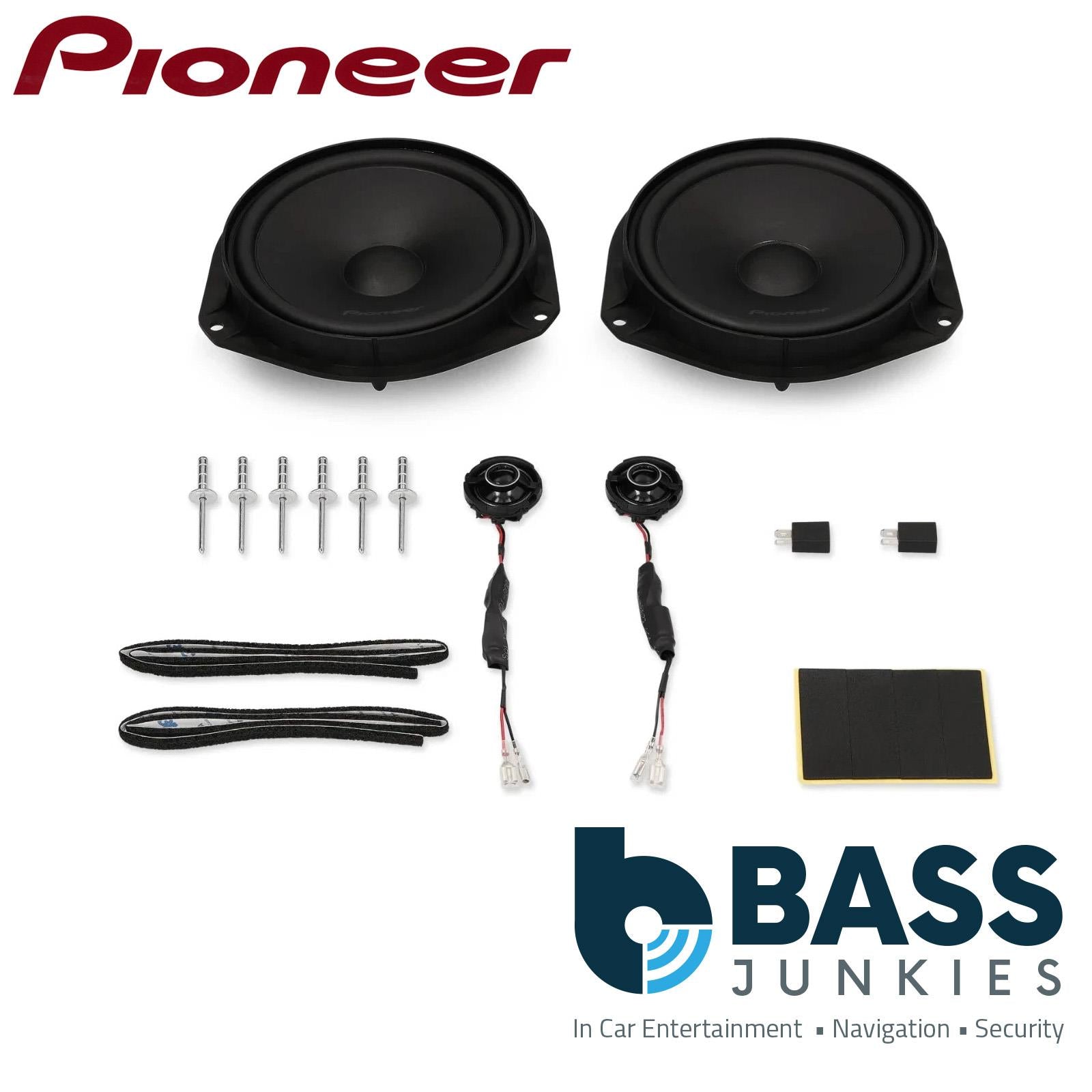 Pioneer TS-Q160C-FT - 700 Watts Component Kit Car Speakers For Fiat Alfa Romeo & Vauxhall Vehicles