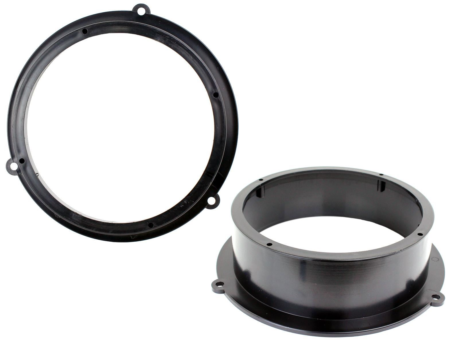 Connects2 CT25AU08 - Audi A4 Q5 165mm 16.5cm 6.5" Rear Door Car Speaker Adapter Brackets