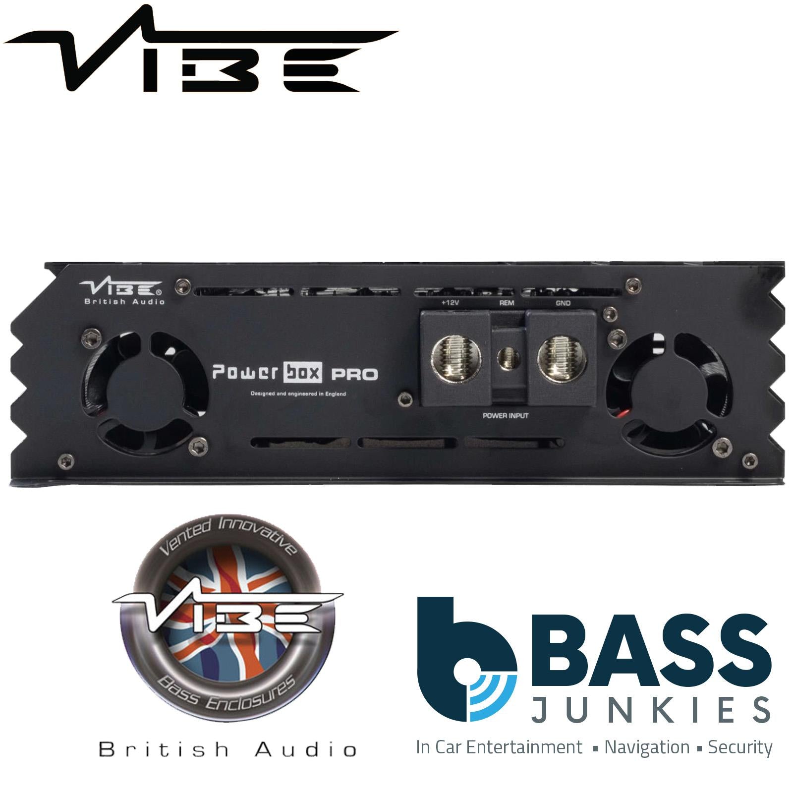 Vibe POWERBOX3000.1P-V0 Mono Class D Car Amplifier 3300W 1 Ohm 6600W Max Power
