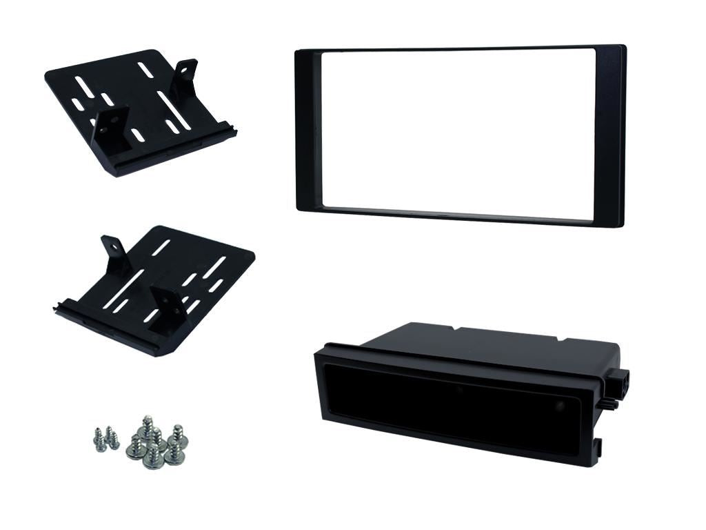 Grundig 6.8" Apple Android Double Din Stereo Fitting Kit + Steering Wheel Stalk Controls to fit Subaru Impreza 2012-15 | Subaru XV 2012-15