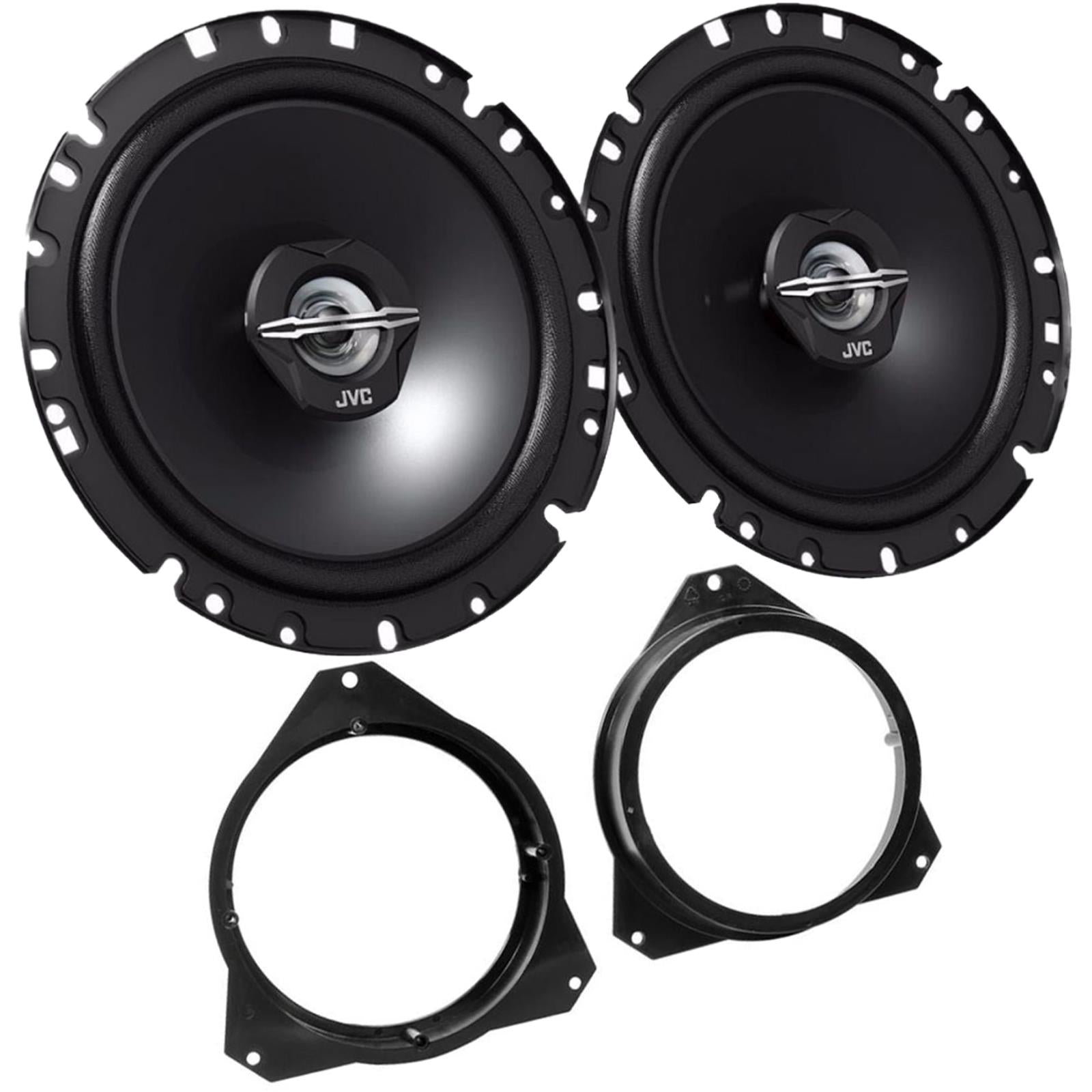 Peugeot Partner 09-14 JVC 17cm 6.5 Inch 600 Watts 2 Way Front Door Car Speakers