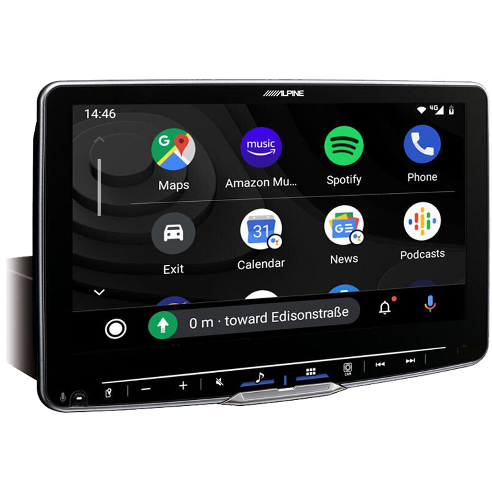 Alpine Car Audio iLX-F905D 9" Media Receiver with Apple CarPlay and Android Auto