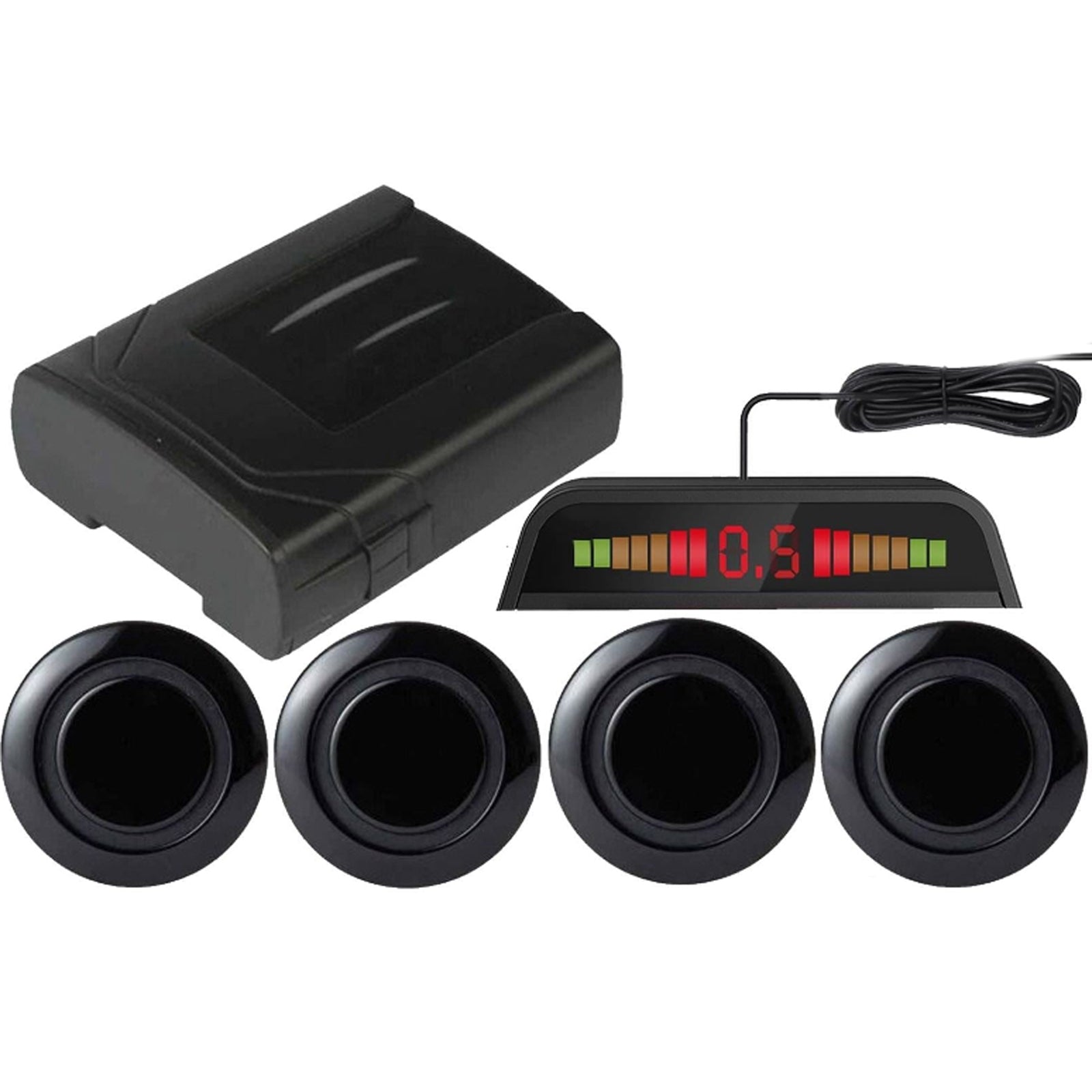 Echomaster SS-RBP-B - Car Van Reverse Parking Sensors Kit With 100 DB Buzzer